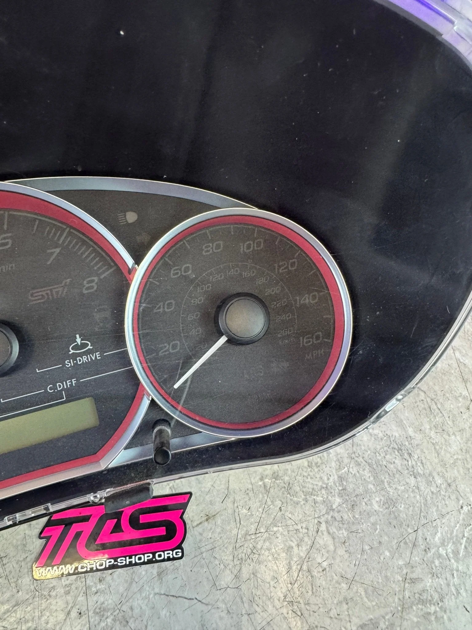 2008-2014 Subaru STi Instrument OEM Gauge Cluster / F3 - Image 3