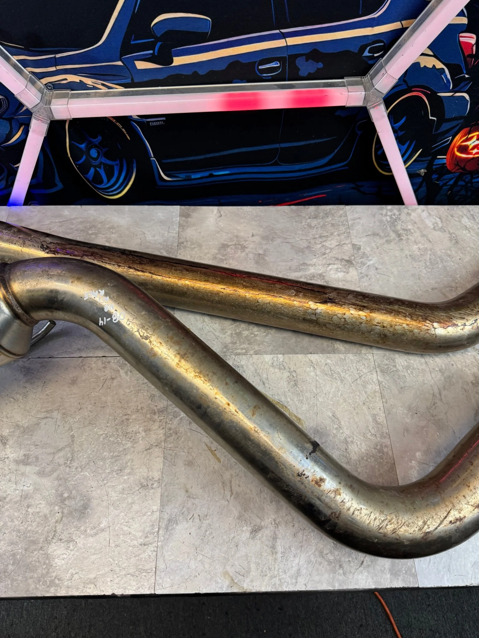 2008 - 2014 Subaru WRX Hatchback Invidia N1 Race Catback Titanium Tip Exhaust / N5 - Image 11