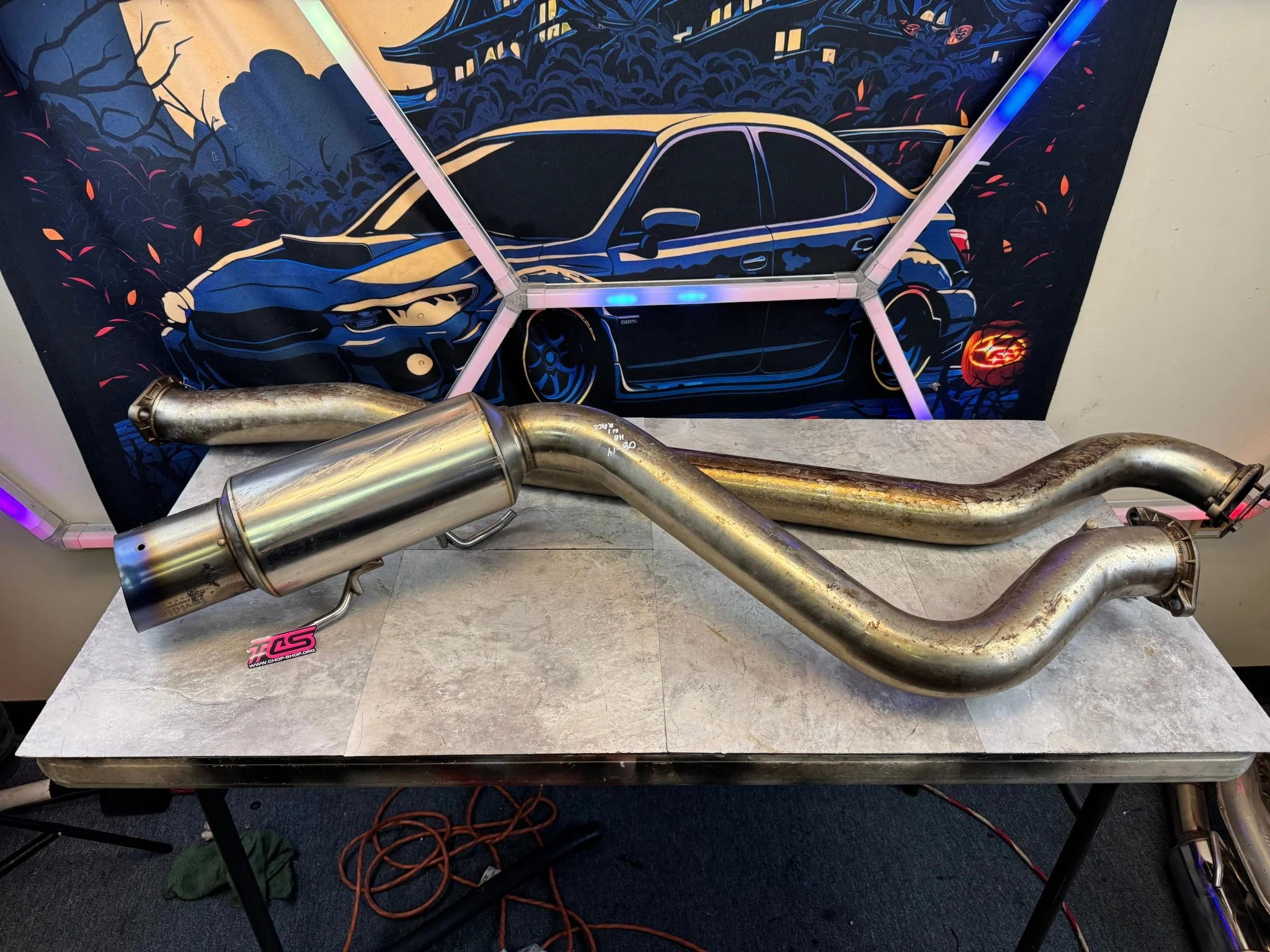 2008 - 2014 Subaru WRX Hatchback Invidia N1 Race Catback Titanium Tip Exhaust / N5 - Image 9