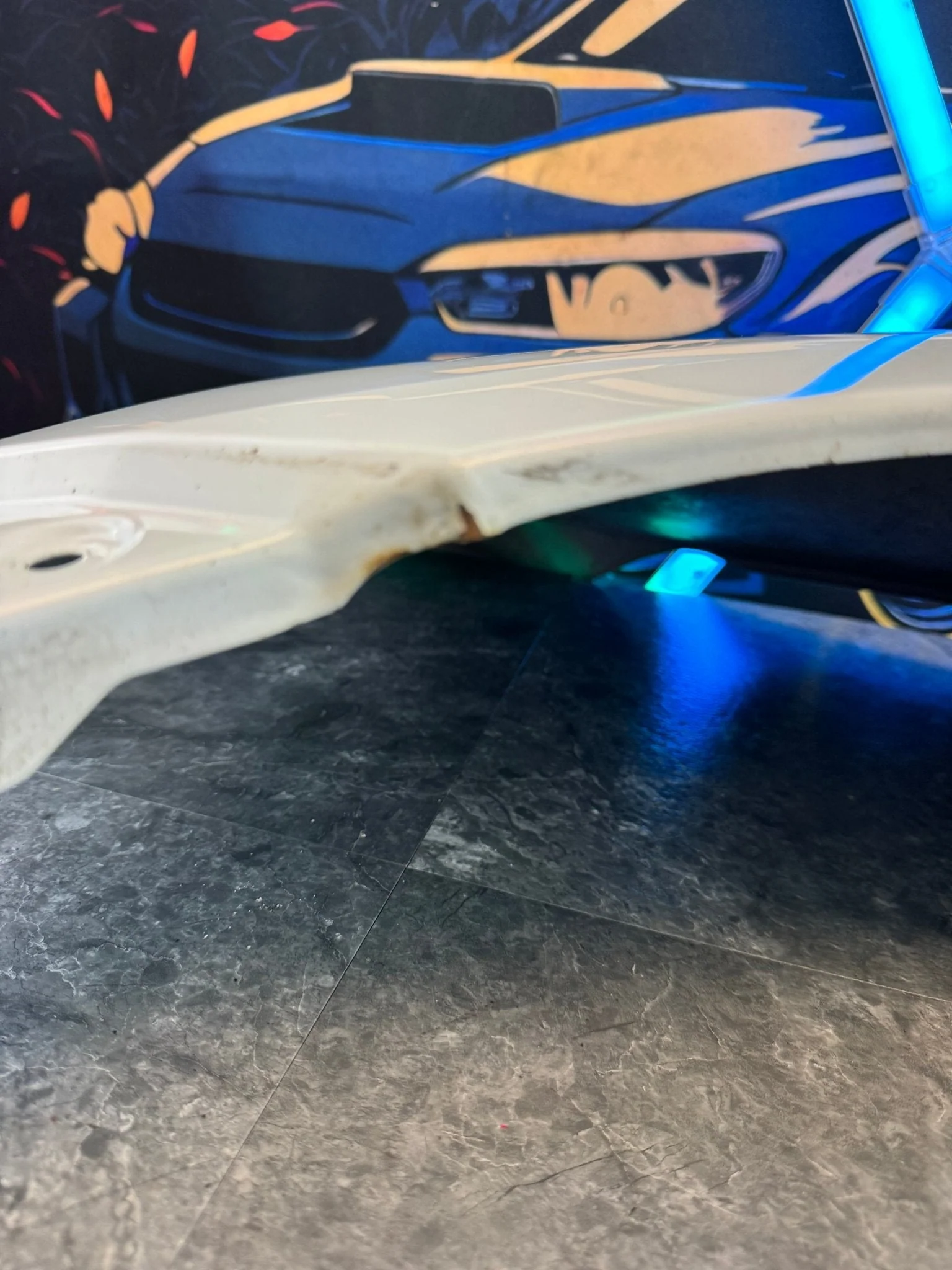 2008-2014 Subaru WRX STi Aspen White OEM Passenger Side Fender - Image 11