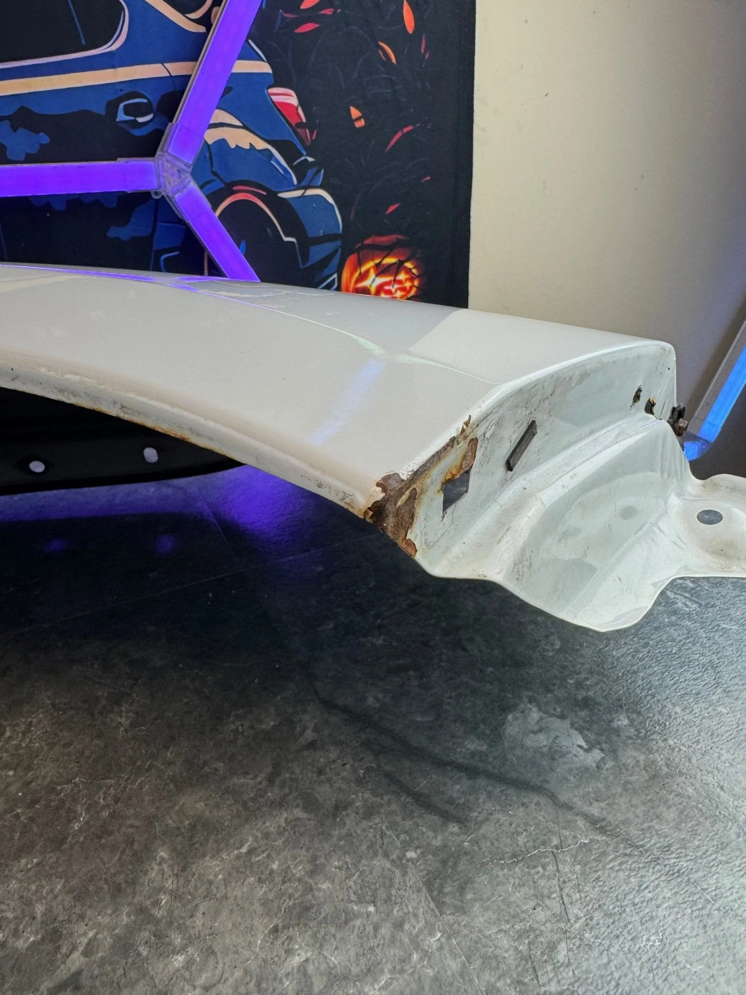2008-2014 Subaru WRX STi Aspen White OEM Passenger Side Fender - Image 12