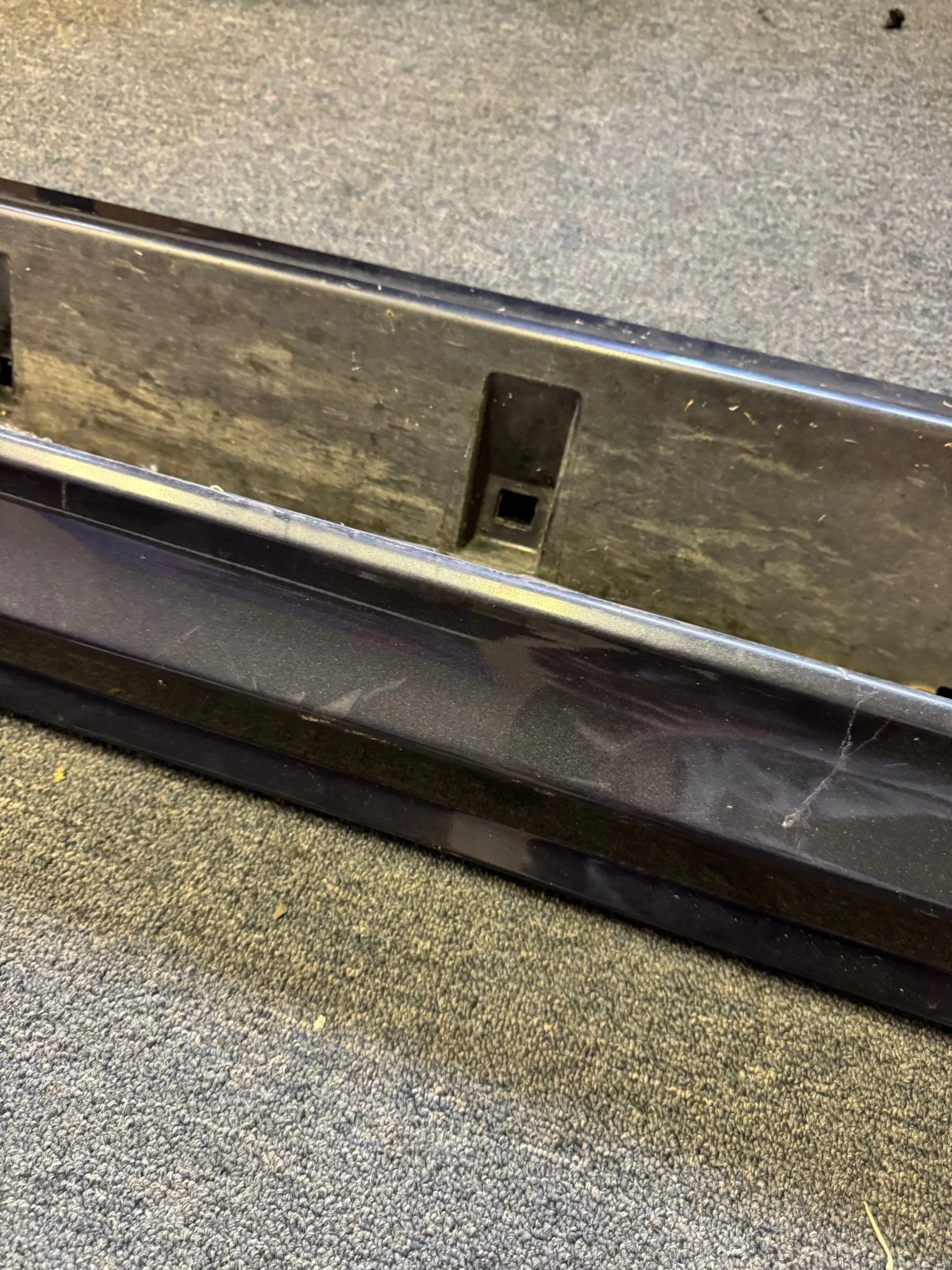 2008-2014 Subaru WRX STi DGM Dark Gray Metallic OEM Side Skirts Pair (Strut Wall) - Image 8