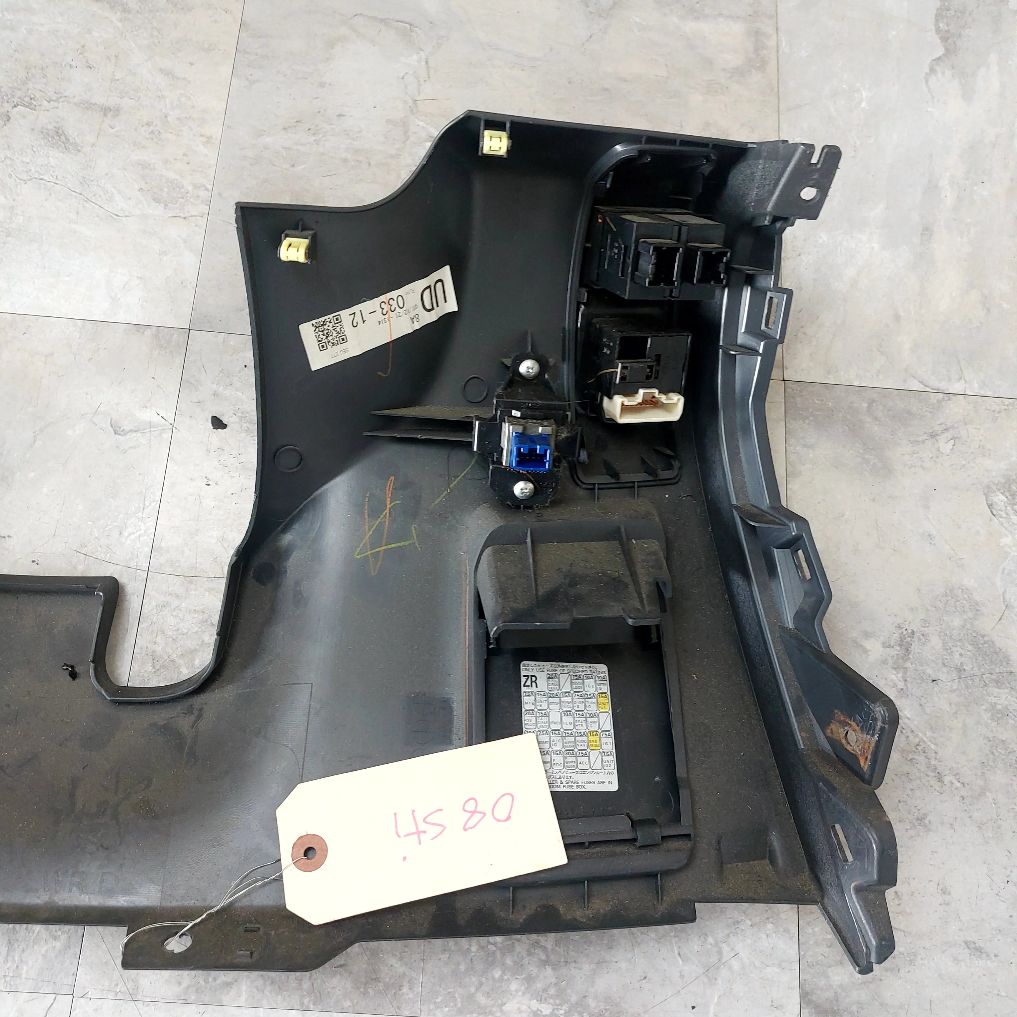 2008-2014 Subaru WRX STi Driver OEM Dash Panel Knee Bolster VDC Mirror Switches - Image 6
