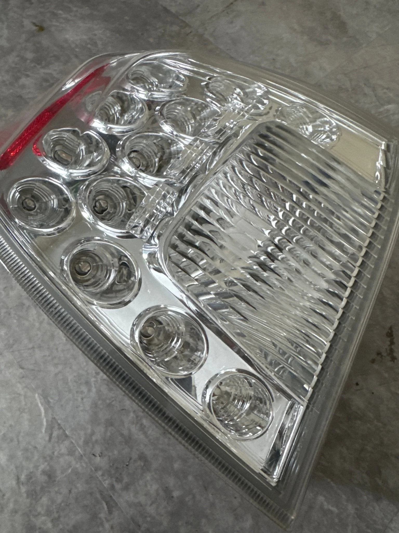 2008-2014 Subaru WRX STi Hatch Wagon Left Rear Outer Tail Light Assembly Clear A3 - Image 5