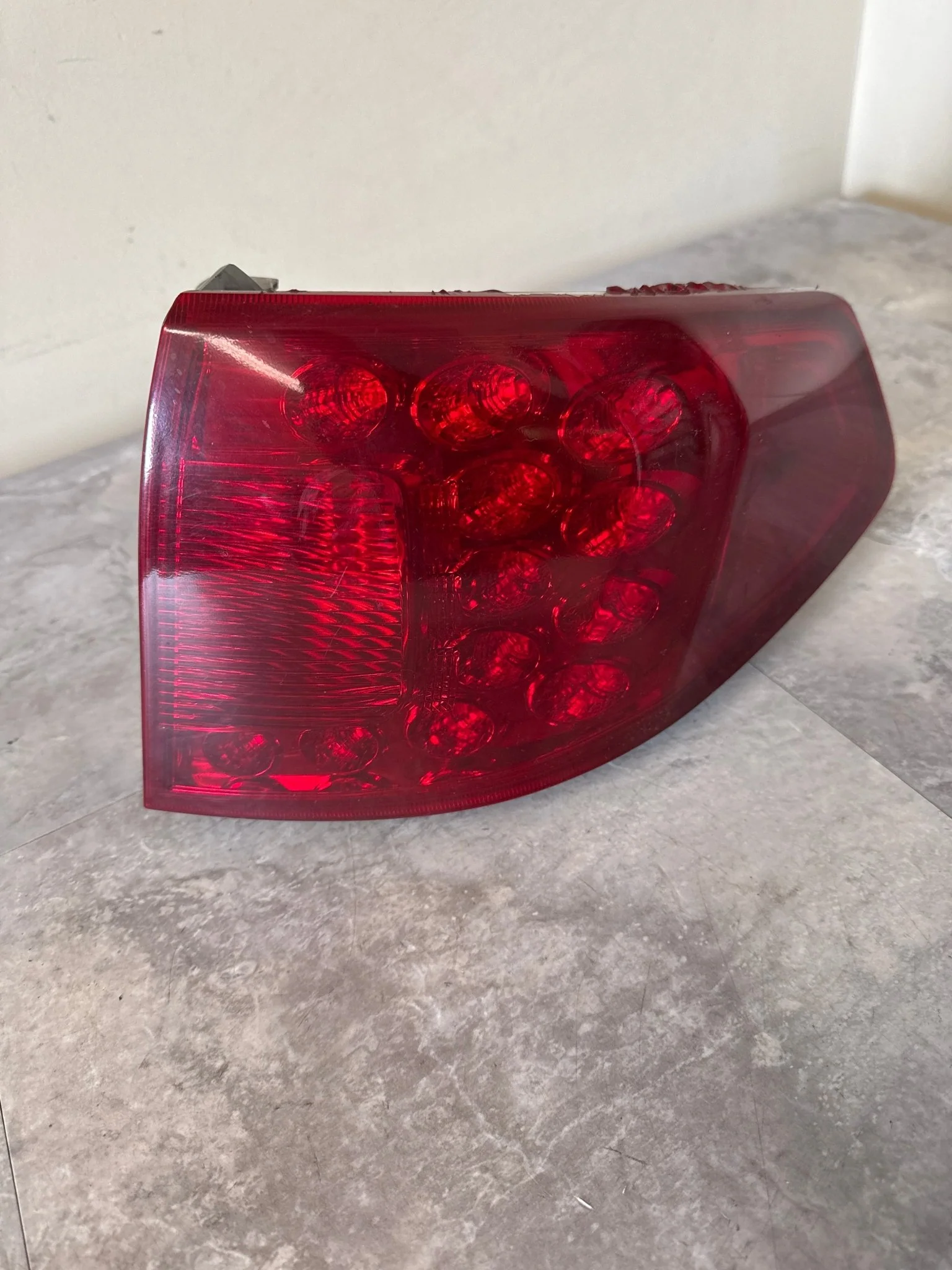 2008-2014 Subaru WRX STi Hatch Wagon Right Rear Outer Tail Light Assembly Red A3