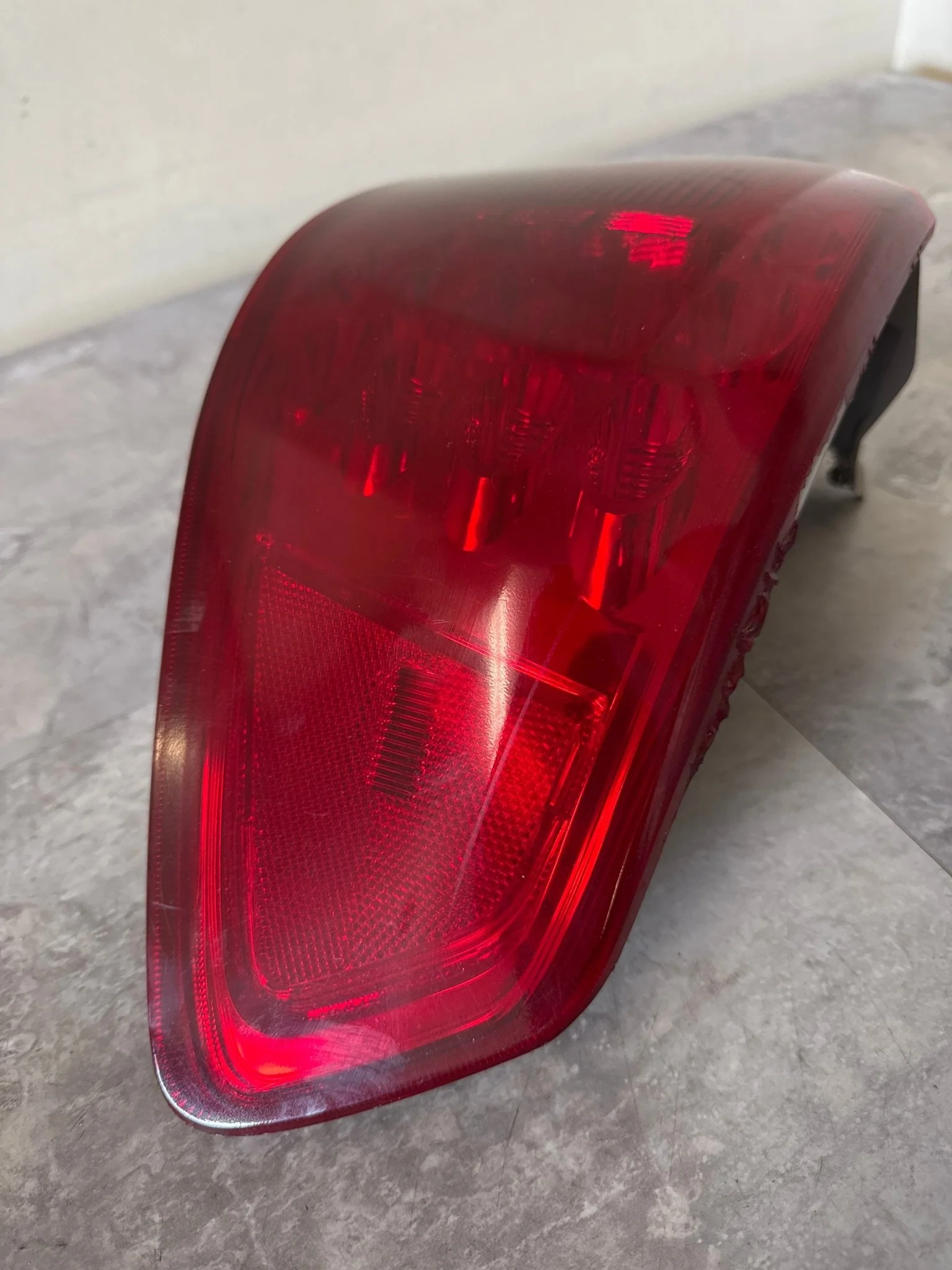 2008-2014 Subaru WRX STi Hatch Wagon Right Rear Outer Tail Light Assembly Red A3 - Image 2