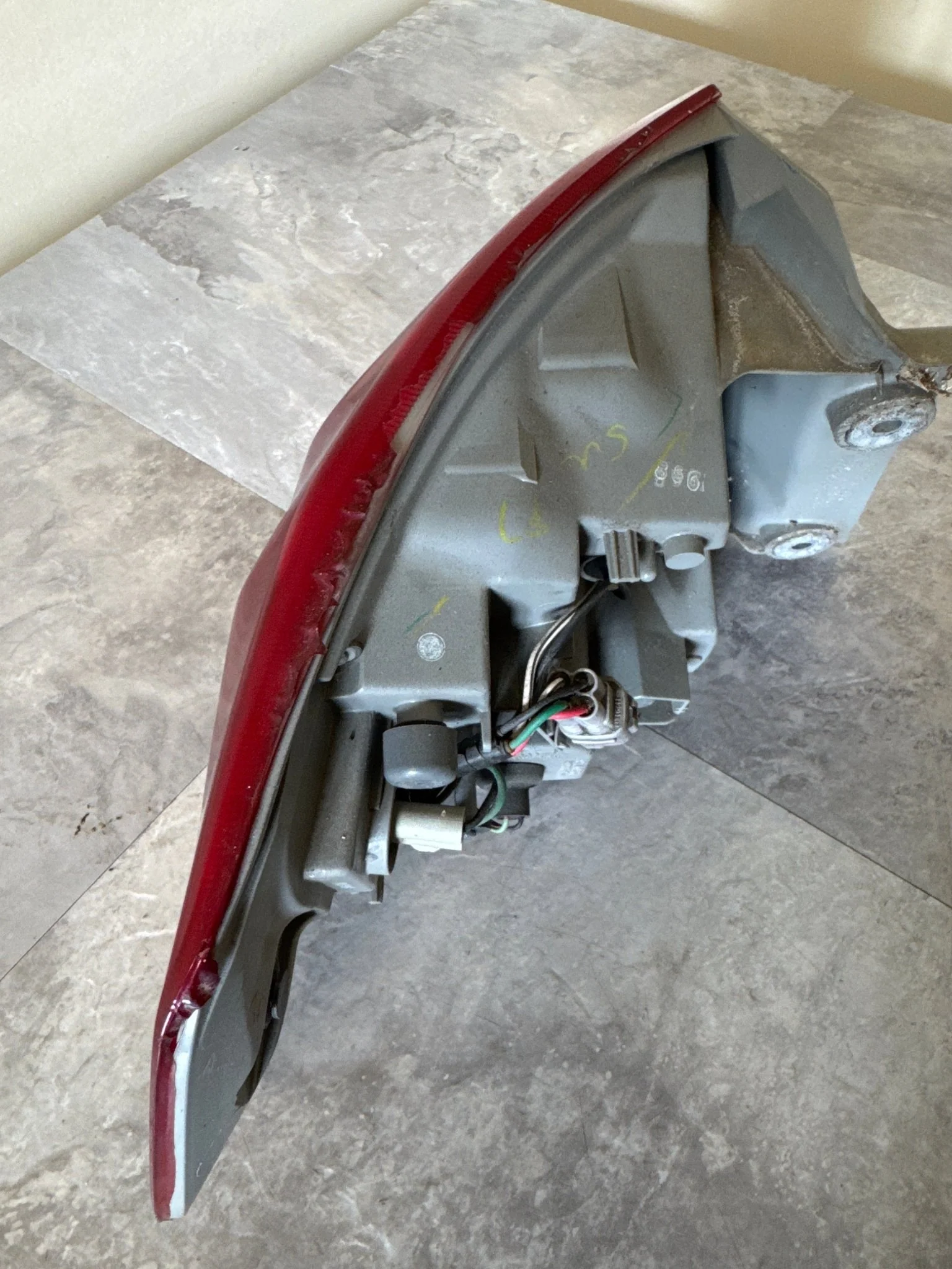 2008-2014 Subaru WRX STi Hatch Wagon Right Rear Outer Tail Light Assembly Red A3 - Image 3