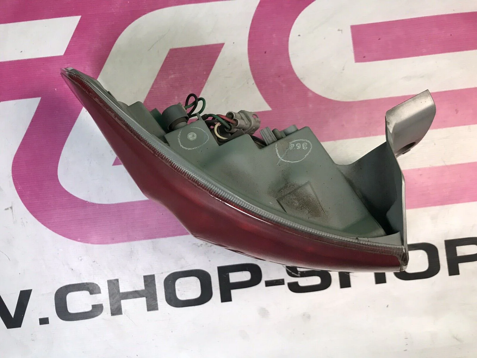 2008-2014 Subaru WRX STi Hatch Wagon Left Rear Outer Tail Light Assembly Smoked - Image 3