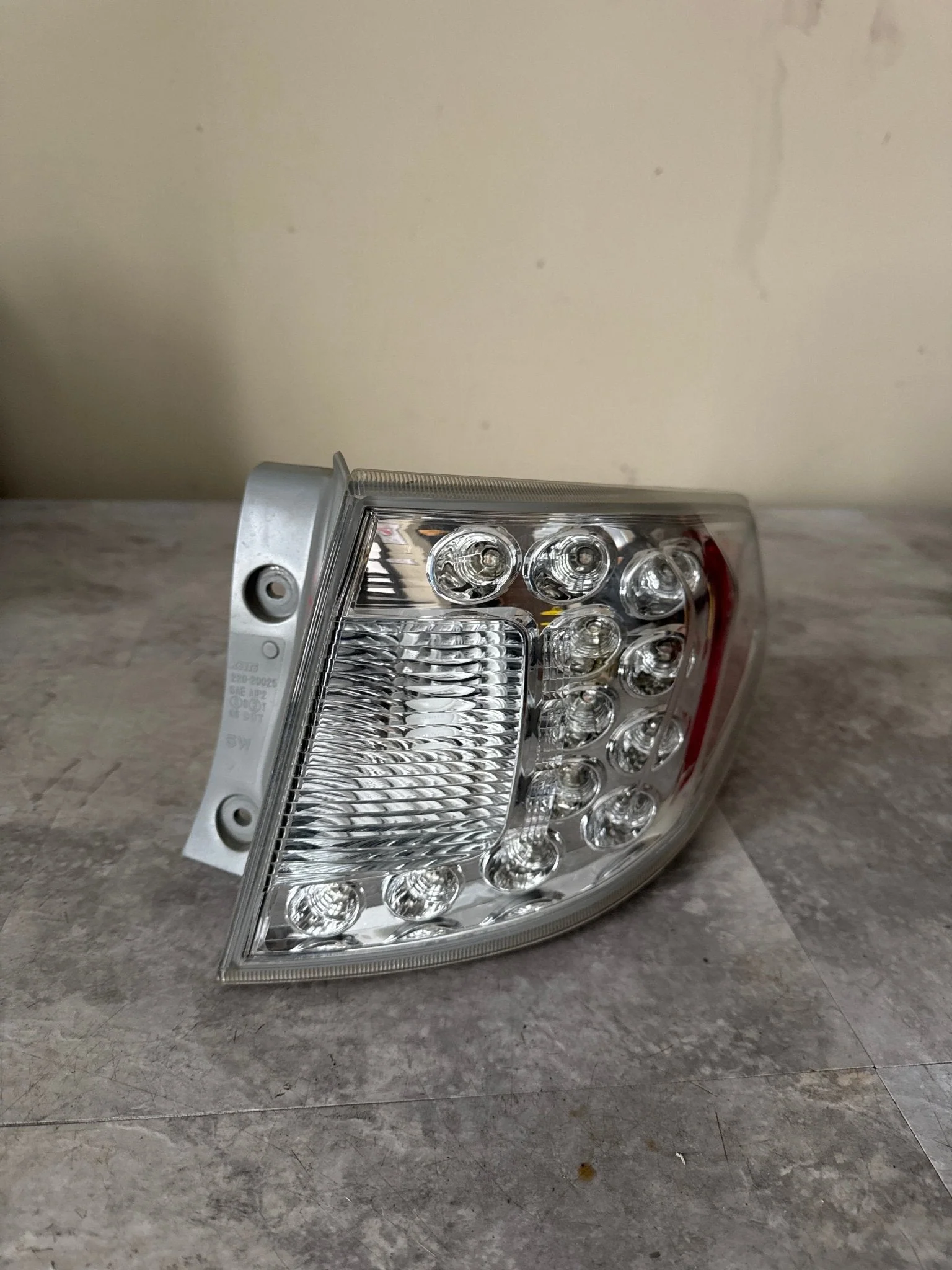 2008-2014 Subaru WRX STi Hatch Wagon Right Rear Outer Tail Light Assembly Clear A3