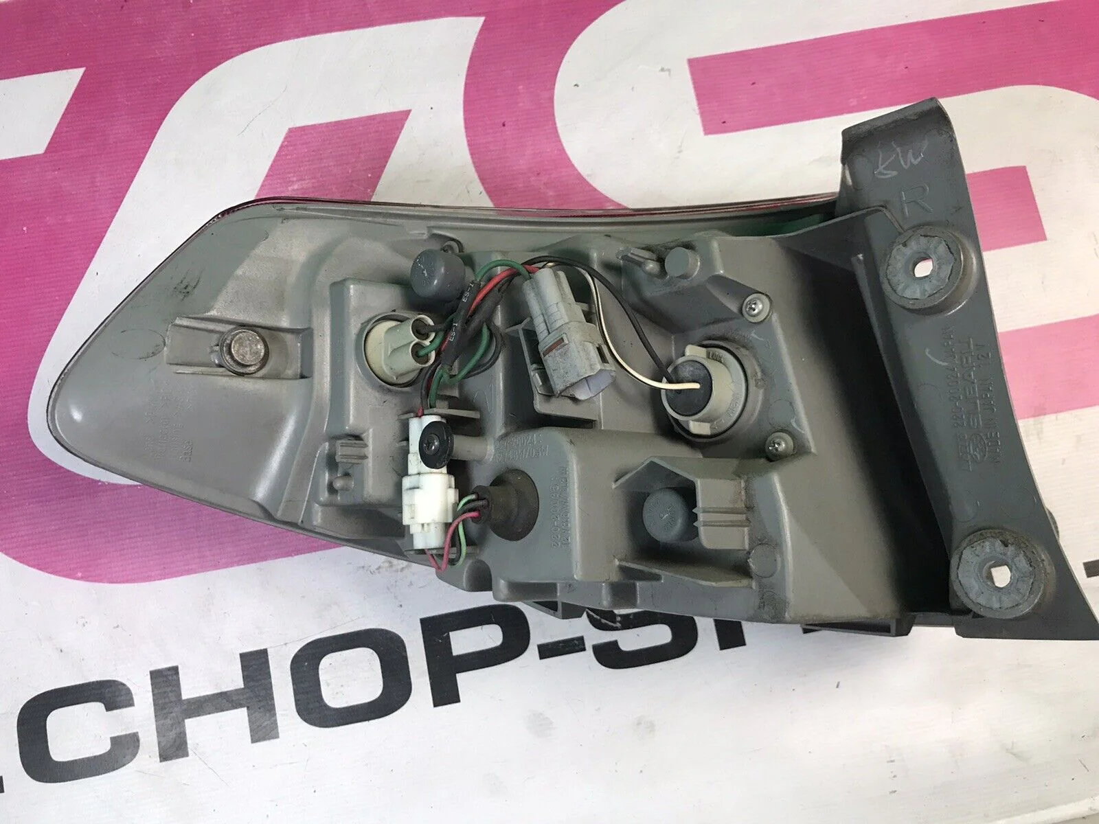 2008-2014 Subaru WRX STi Hatch Wagon Right Rear Outer Tail Light Assembly Smoked - Image 5