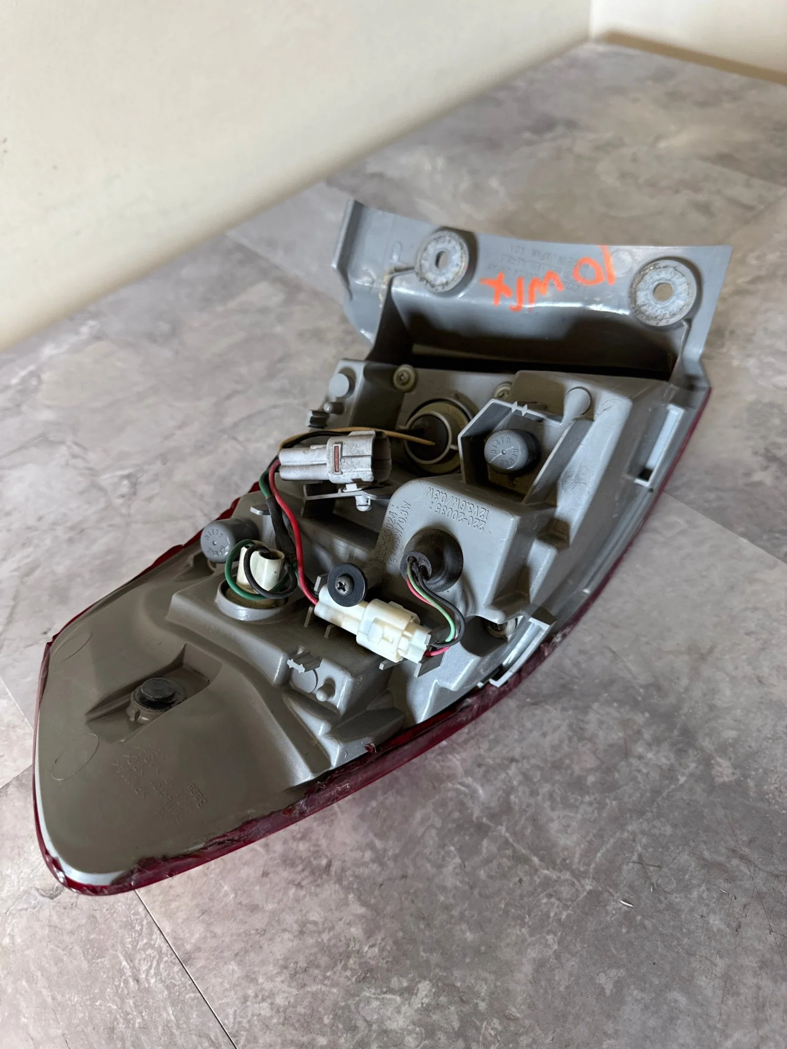 2008-2014 Subaru WRX STi Hatch Wagon Right Rear Outer Tail Light Assembly Wrapped A4 - Image 4