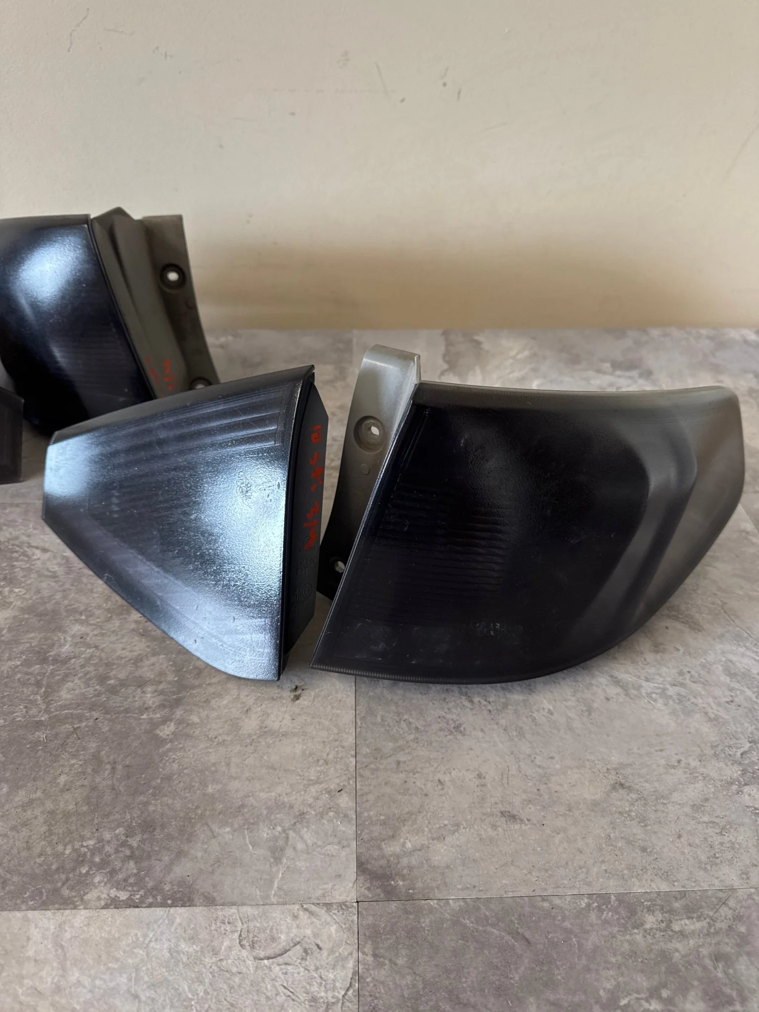 2008-2014 Subaru WRX STi Hatch Wagon Tail Light Assembly Set Custom Tinted A5 - Image 2