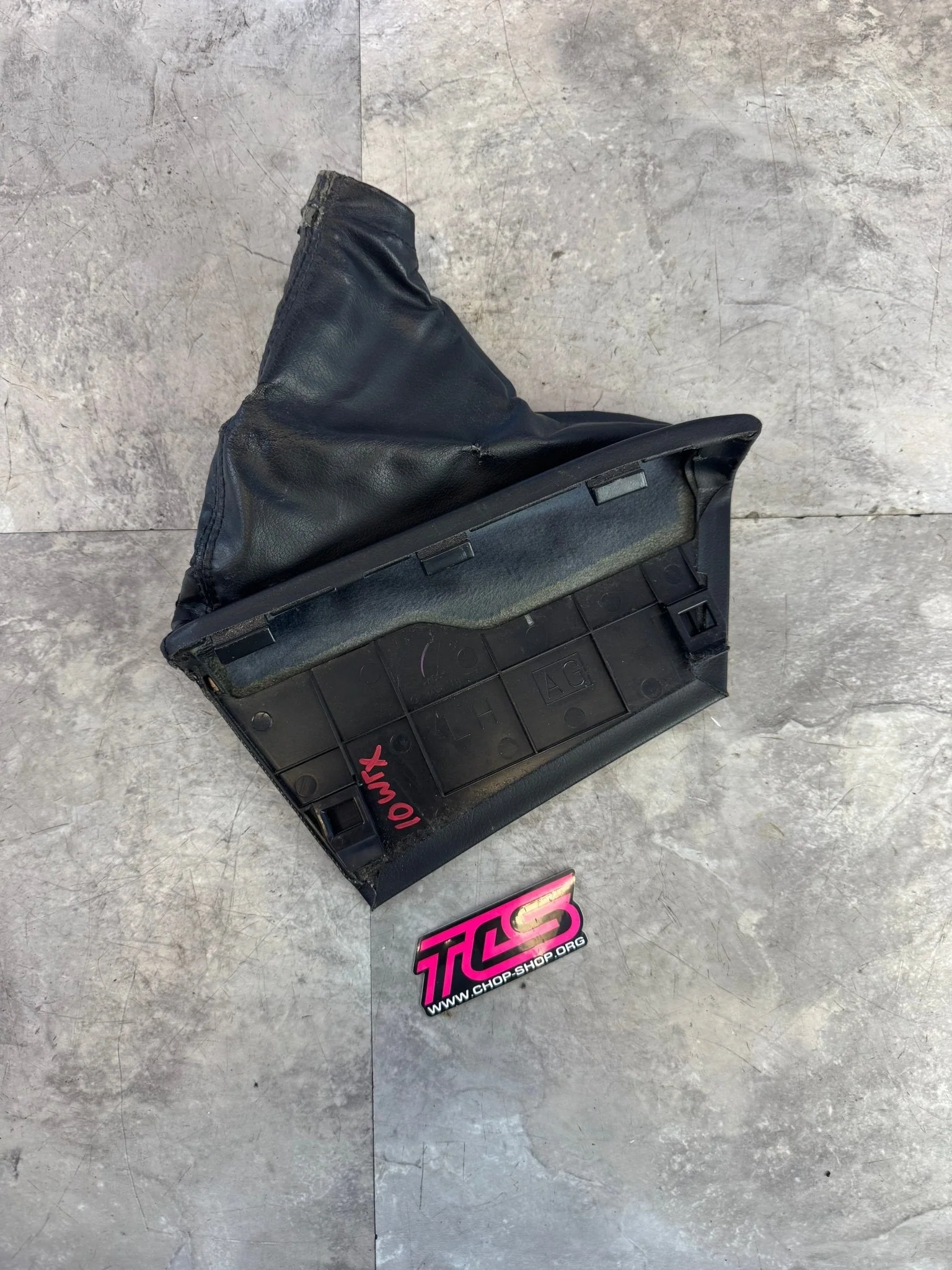 2008-2014 Subaru WRX STi Manual OEM Ebrake Shifter Boot Shift Boot Trim Black J3 - Image 3