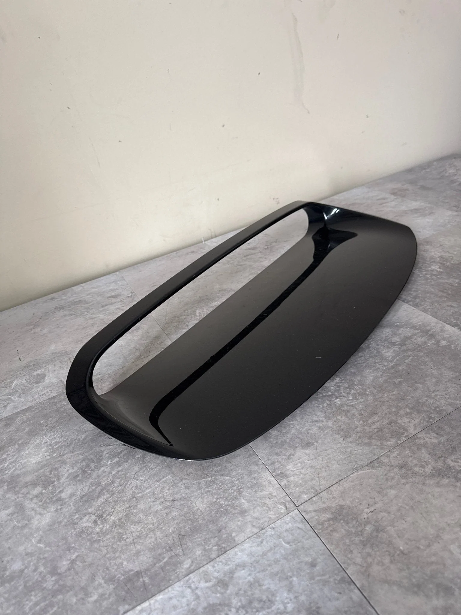2008-2014 Subaru WRX STI OEM Hood Scoop Black Vent Genuine Assembly H2