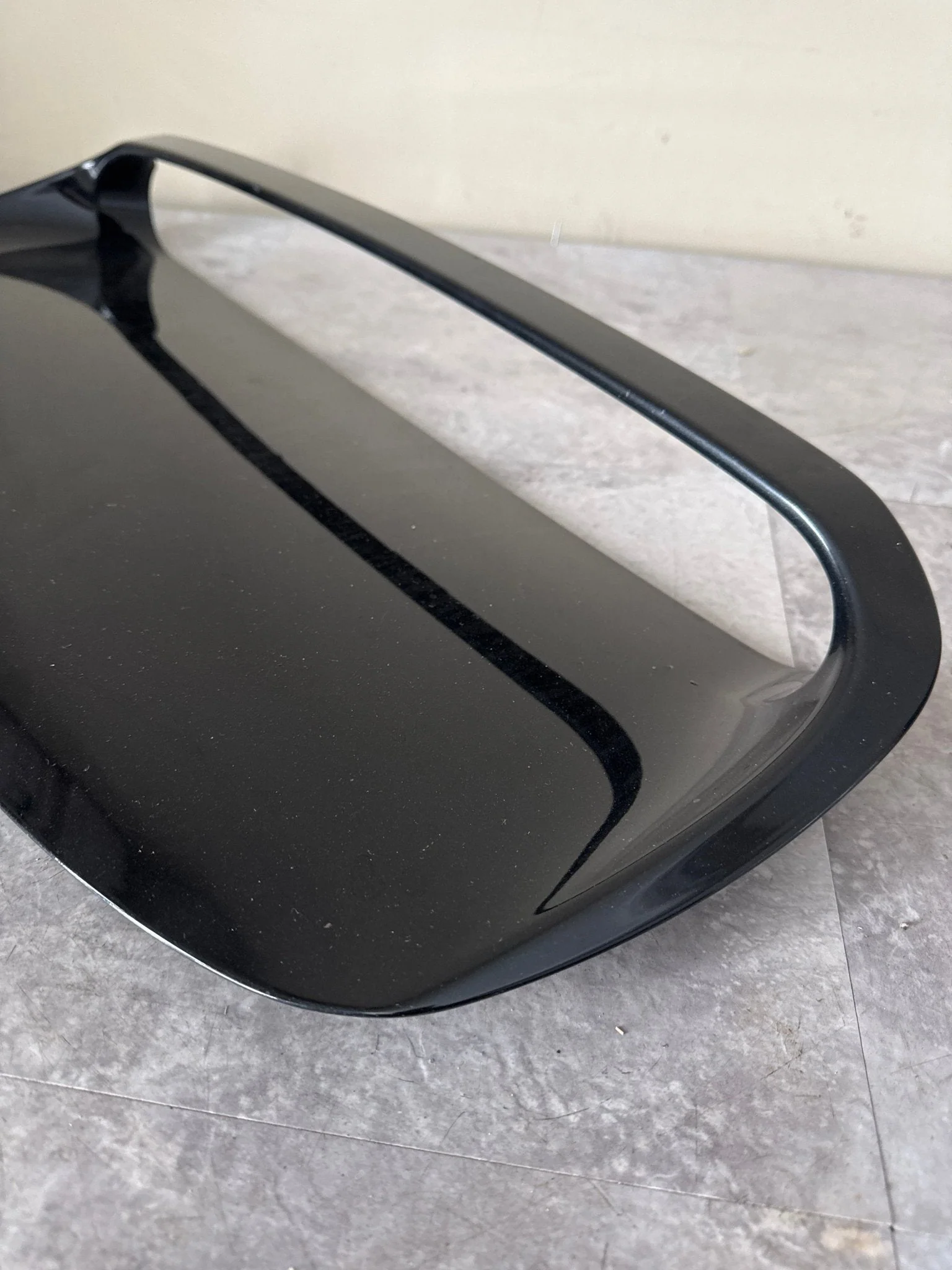2008-2014 Subaru WRX STI OEM Hood Scoop Black Vent Genuine Assembly H2 - Image 4