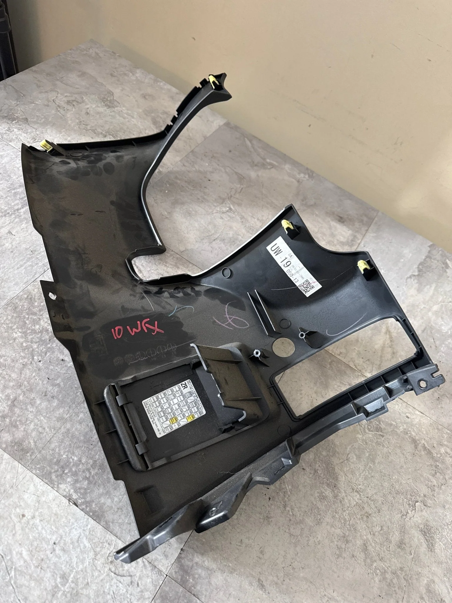 2008-2014 Subaru WRX STi OEM Kick Panel J2 - Image 3
