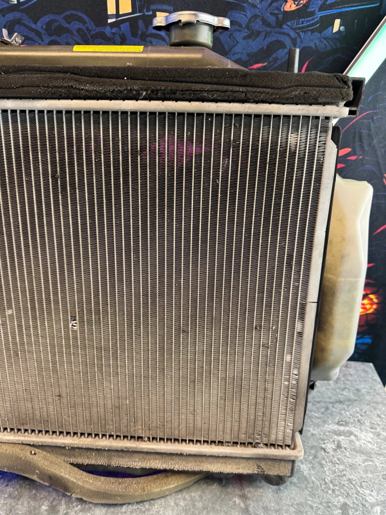 2008-2014 Subaru WRX STi OEM Radiator Assembly Fan Shroud I2 - Image 9