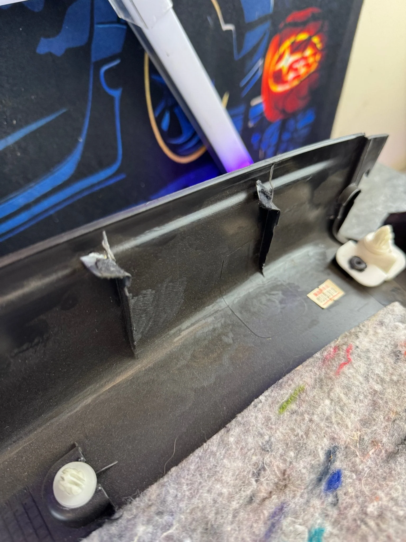 2008-2014 Subaru WRX STi OEM Rear Hatch Sill Trim Trunk Sill Hatchback M3 - Image 7