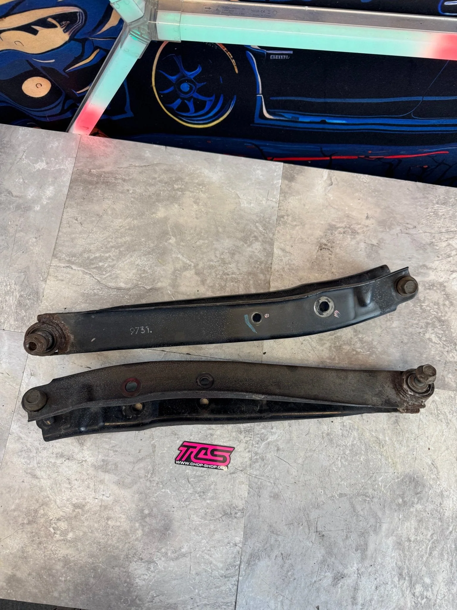 2008-2014 Subaru WRX STi OEM Rear Lower Control Arms R1 - Image 5