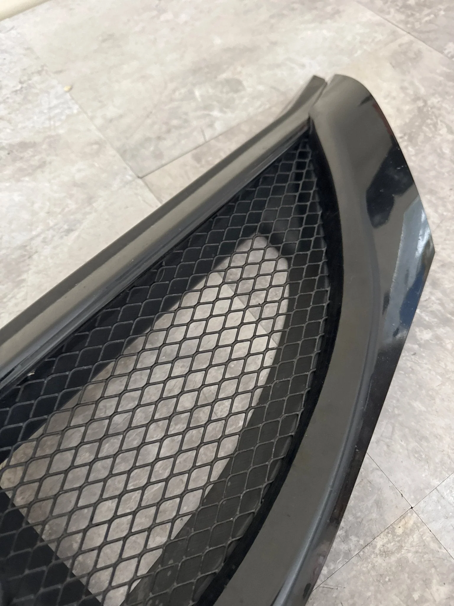 2008-2014 Subaru WRX STi OEM Sport Mesh Grille Obsidian Black (Broken tab) R1 - Image 5