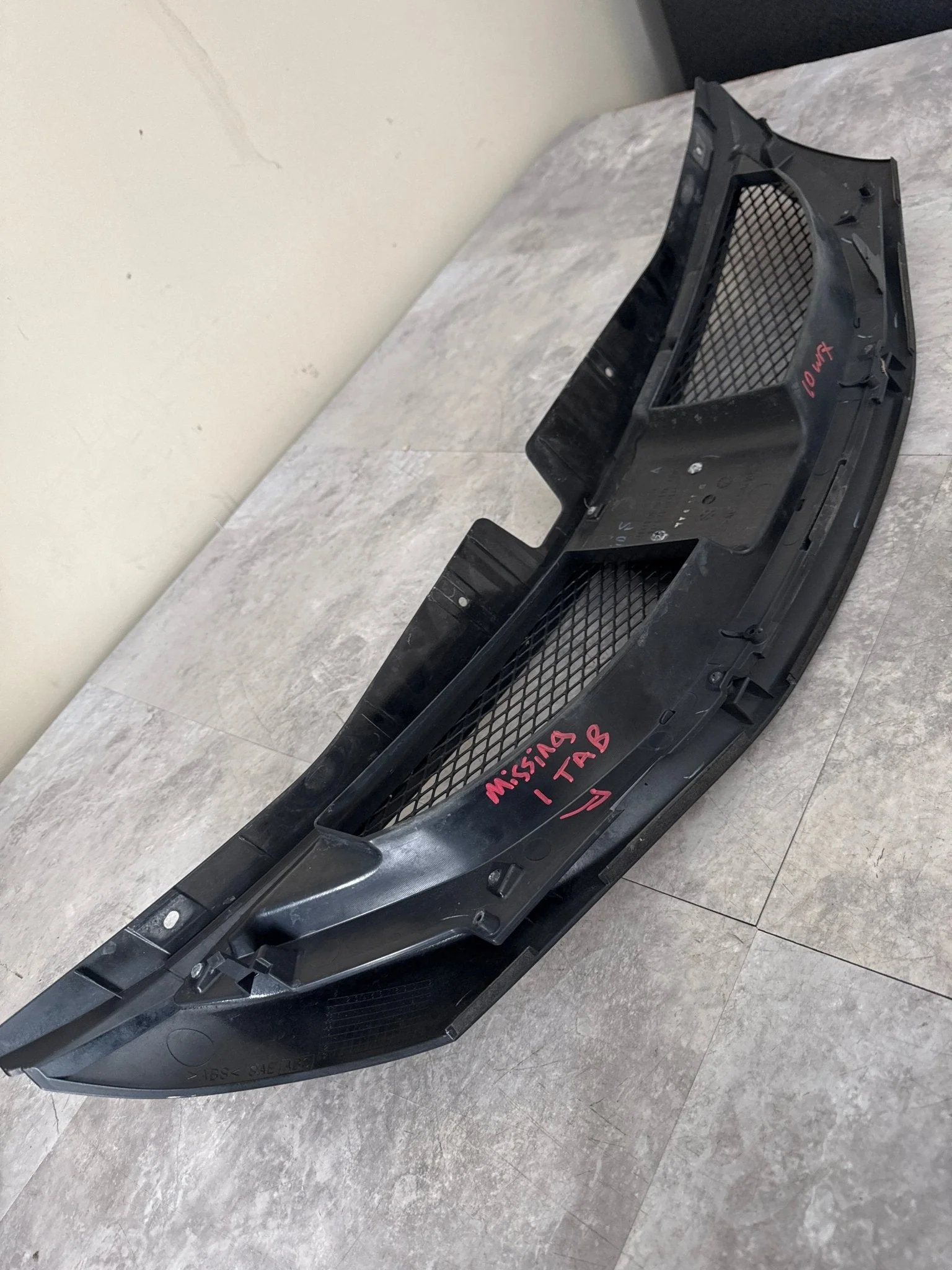 2008-2014 Subaru WRX STi OEM Sport Mesh Grille Obsidian Black (Broken tab) R1 - Image 6