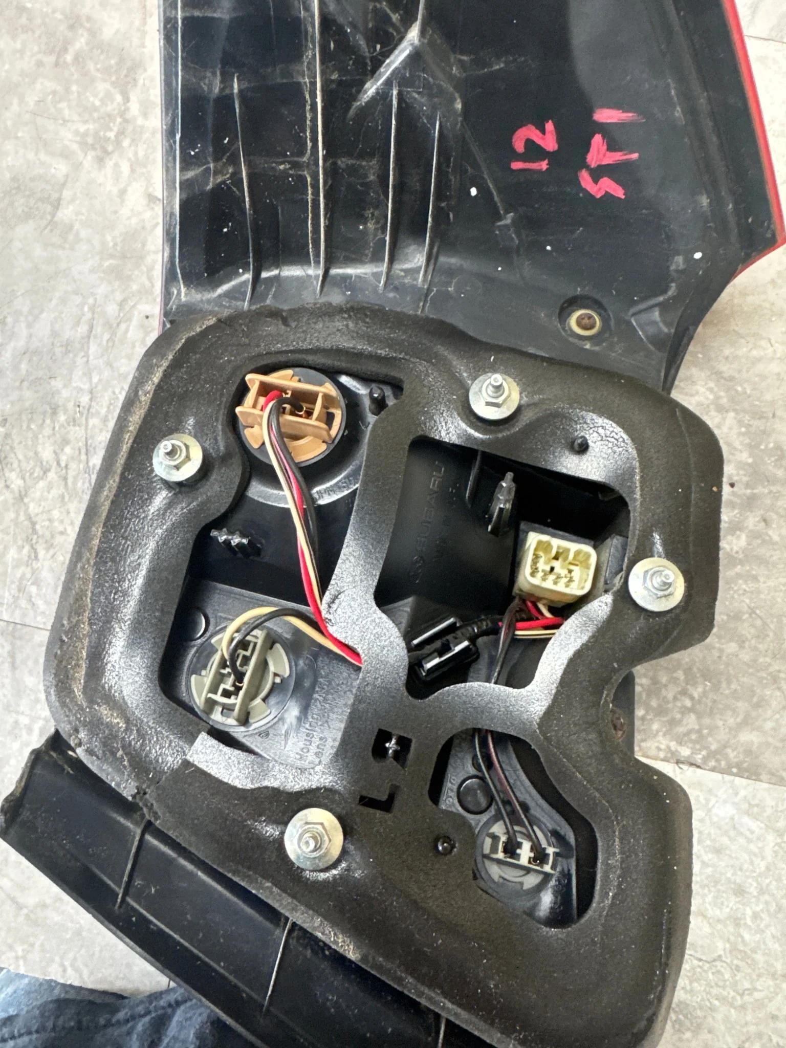 2008-2014 Subaru WRX STi OEM Tail Light LH Drivers Side A3 - Image 4