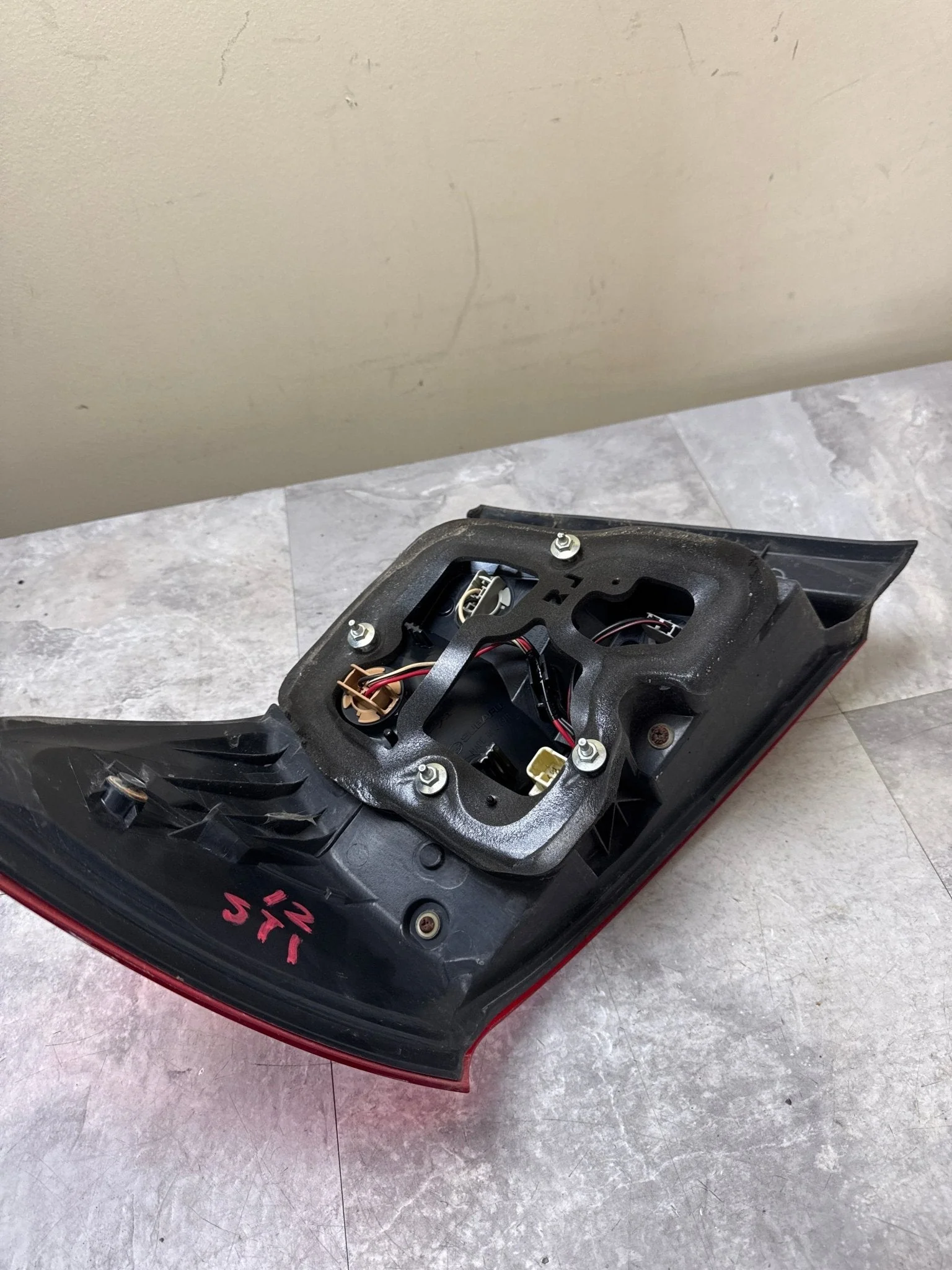 2008-2014 Subaru WRX STi OEM Tail Light RH Passengers Side A3 - Image 4