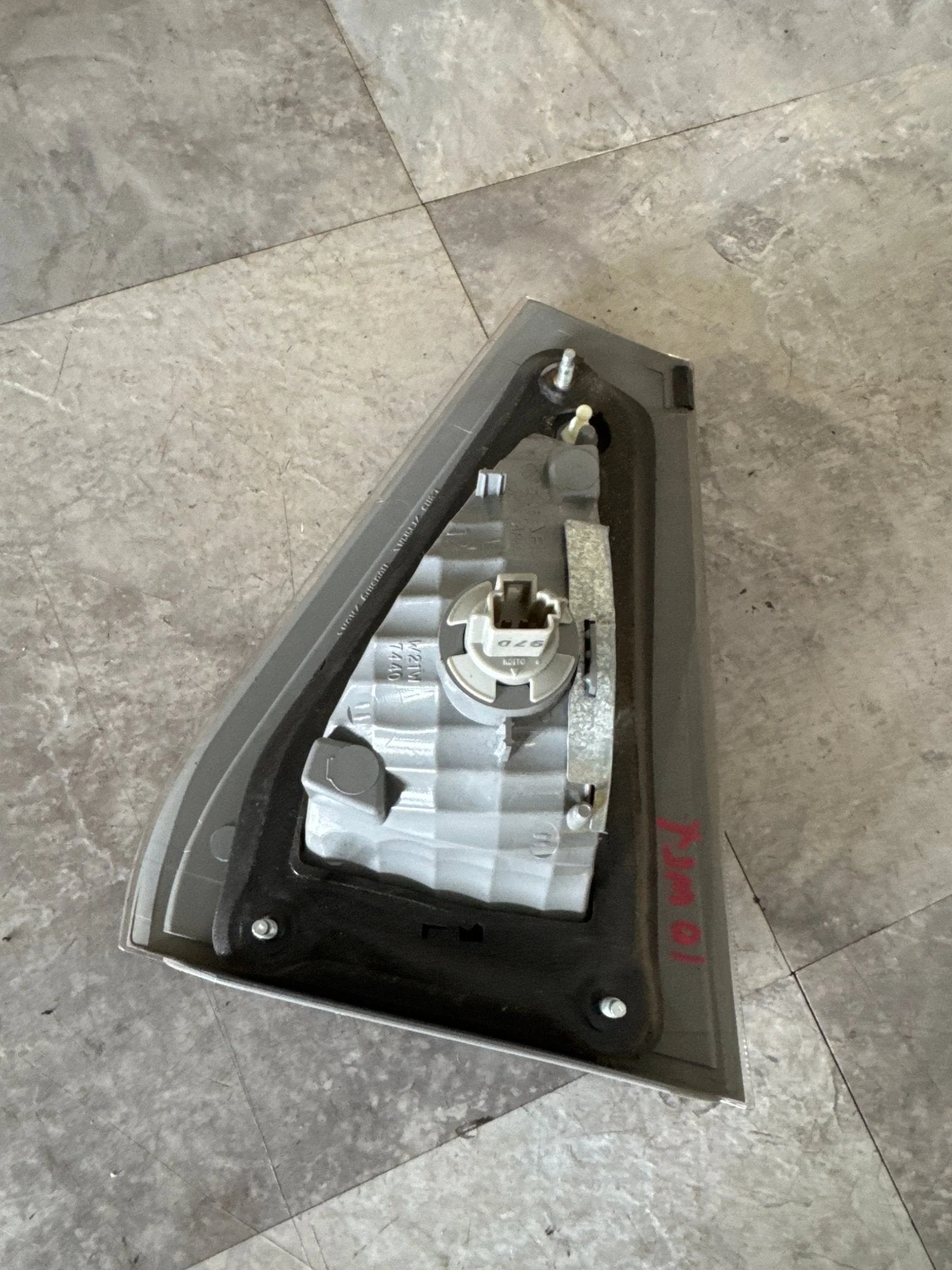 2008-2014 Subaru WRX STi Passenger OEM Left Inner Tail Light Assembly Clear A4 - Image 2