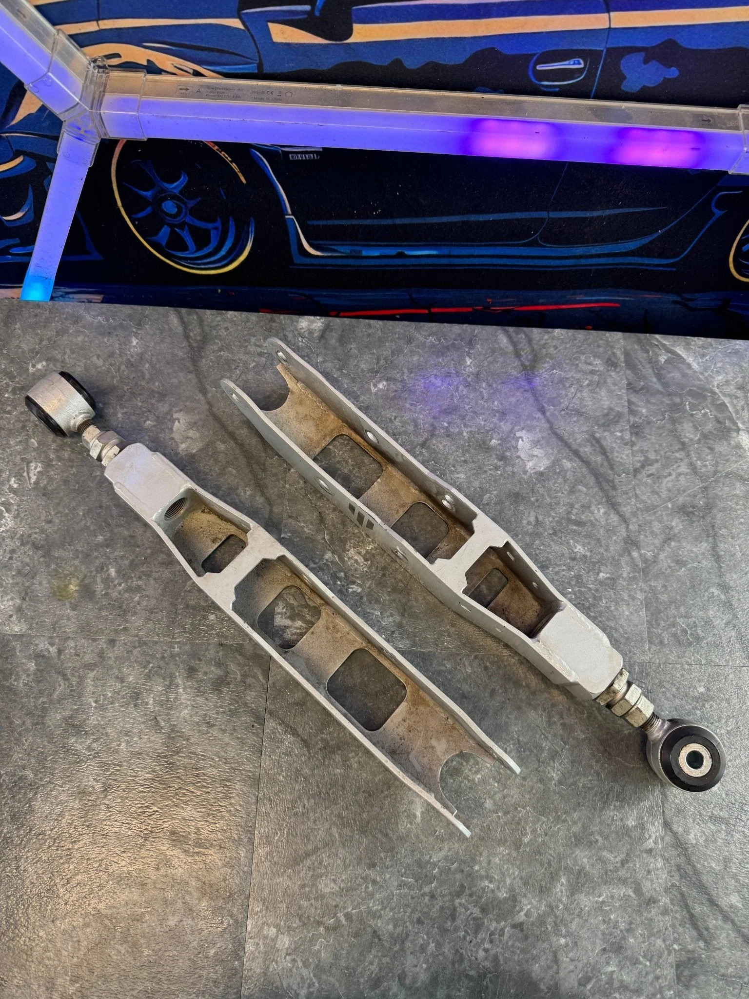2008-2021 Subaru STi Whiteline Rear Adjustable Control Arms N4 - Image 2
