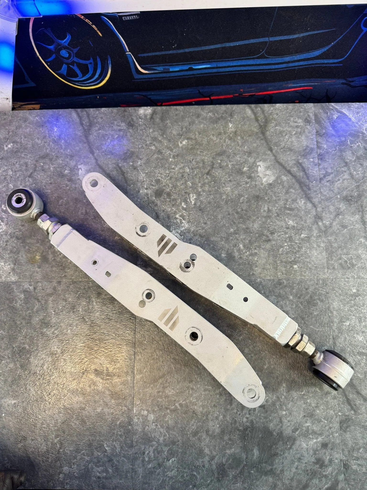 2008-2021 Subaru STi Whiteline Rear Adjustable Control Arms N4 - Image 5