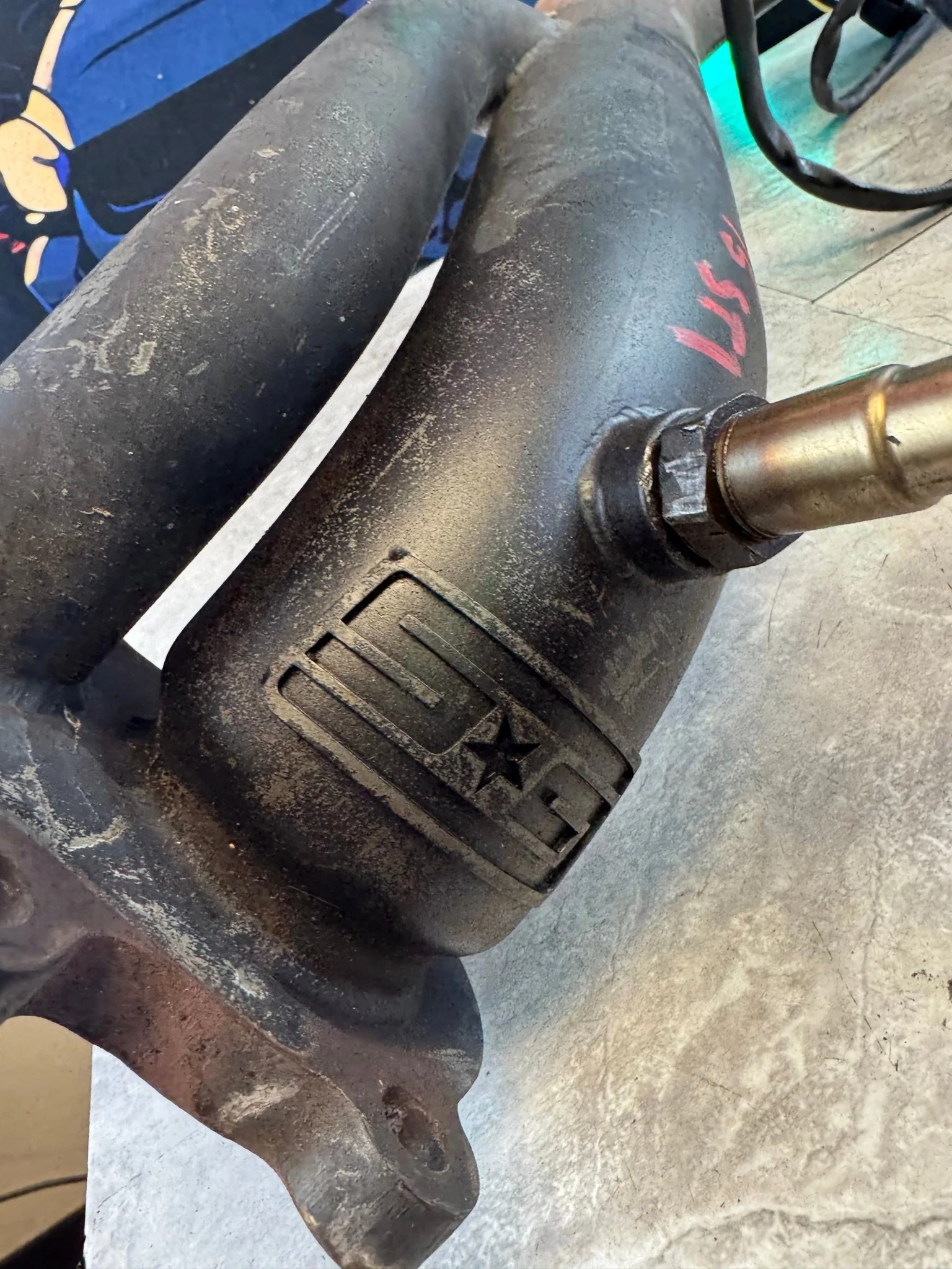 2008-2021 Subaru STi Grimmspeed Divorced Catted Downpipe With AFR O2 Sensor N5 - Image 2