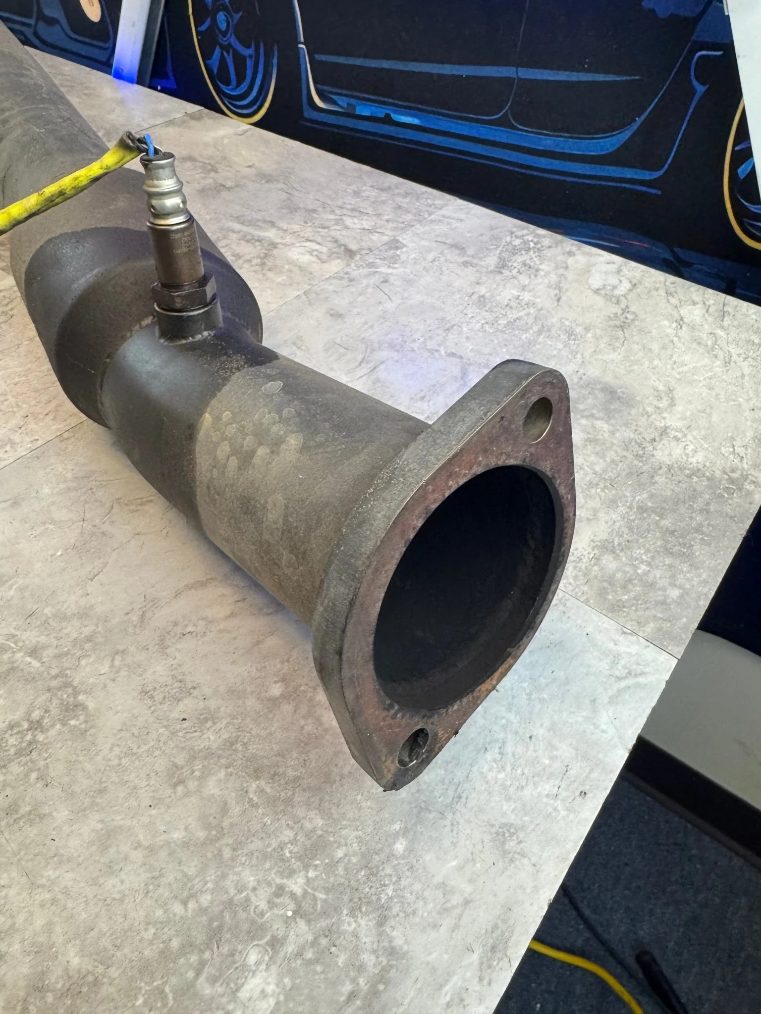 2008-2021 Subaru STi Grimmspeed Divorced Catted Downpipe With AFR O2 Sensor N5 - Image 9