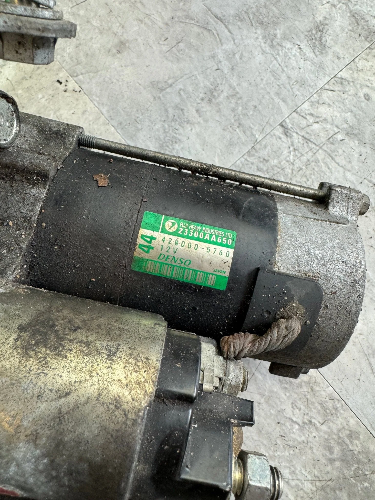 2008-2021 Subaru STi Starter Motor OEM Assembly E5 - Image 2