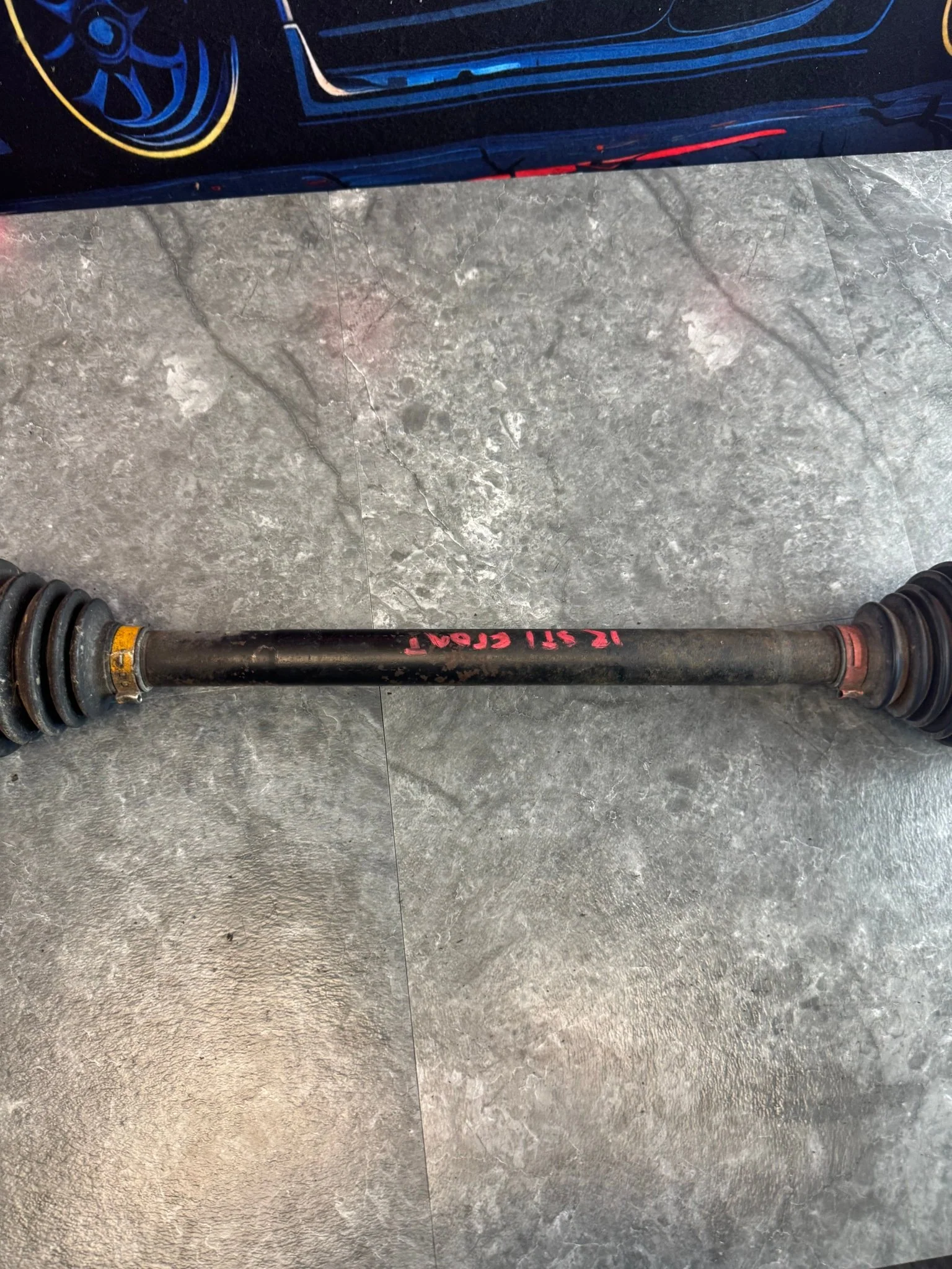 2008-2021 Subaru WRX STi Front OEM Axle Shaft Single K4 - Image 3