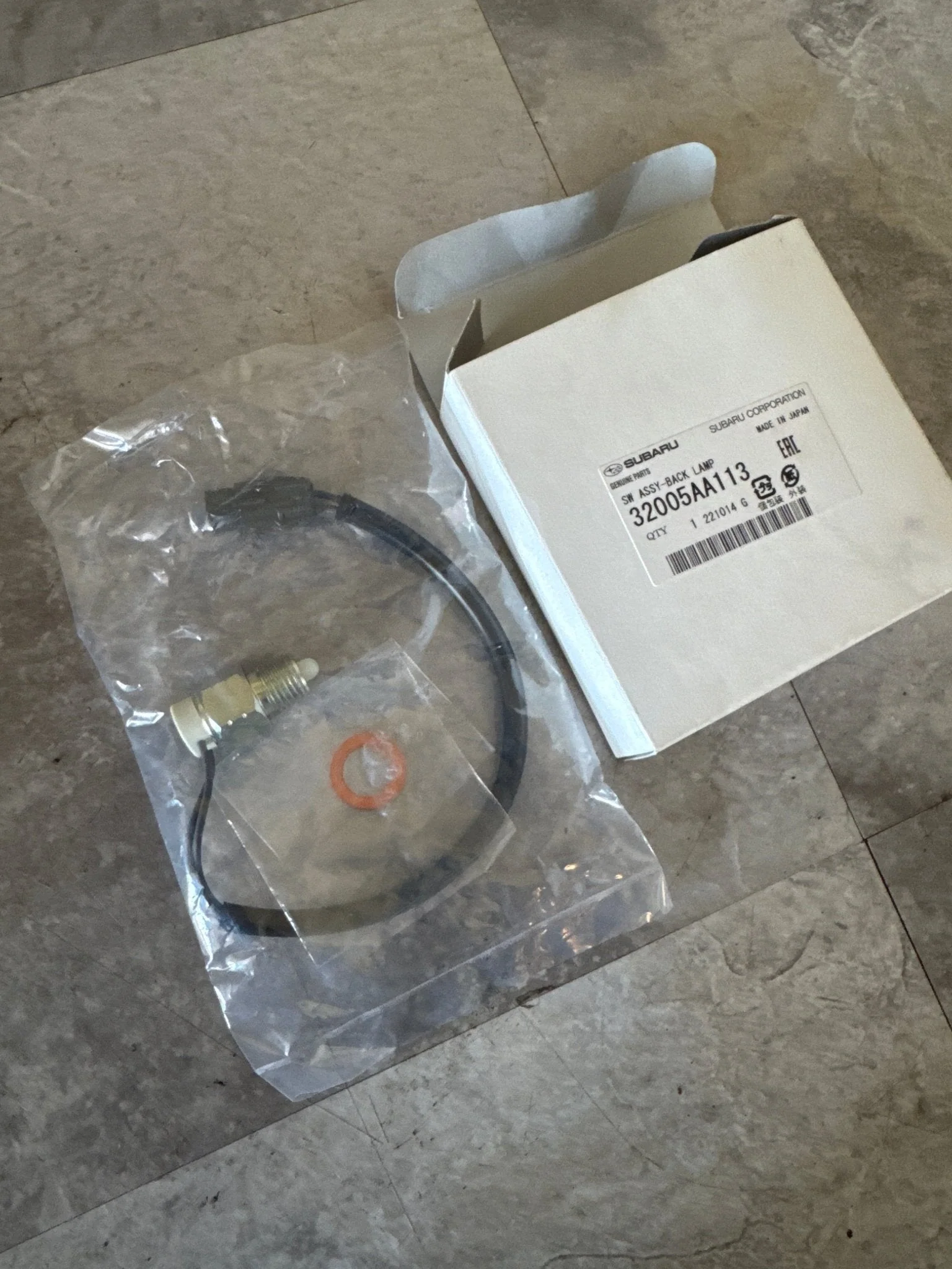 2008-2021 Subaru WRX STi OEM Back Up Light Switch H2