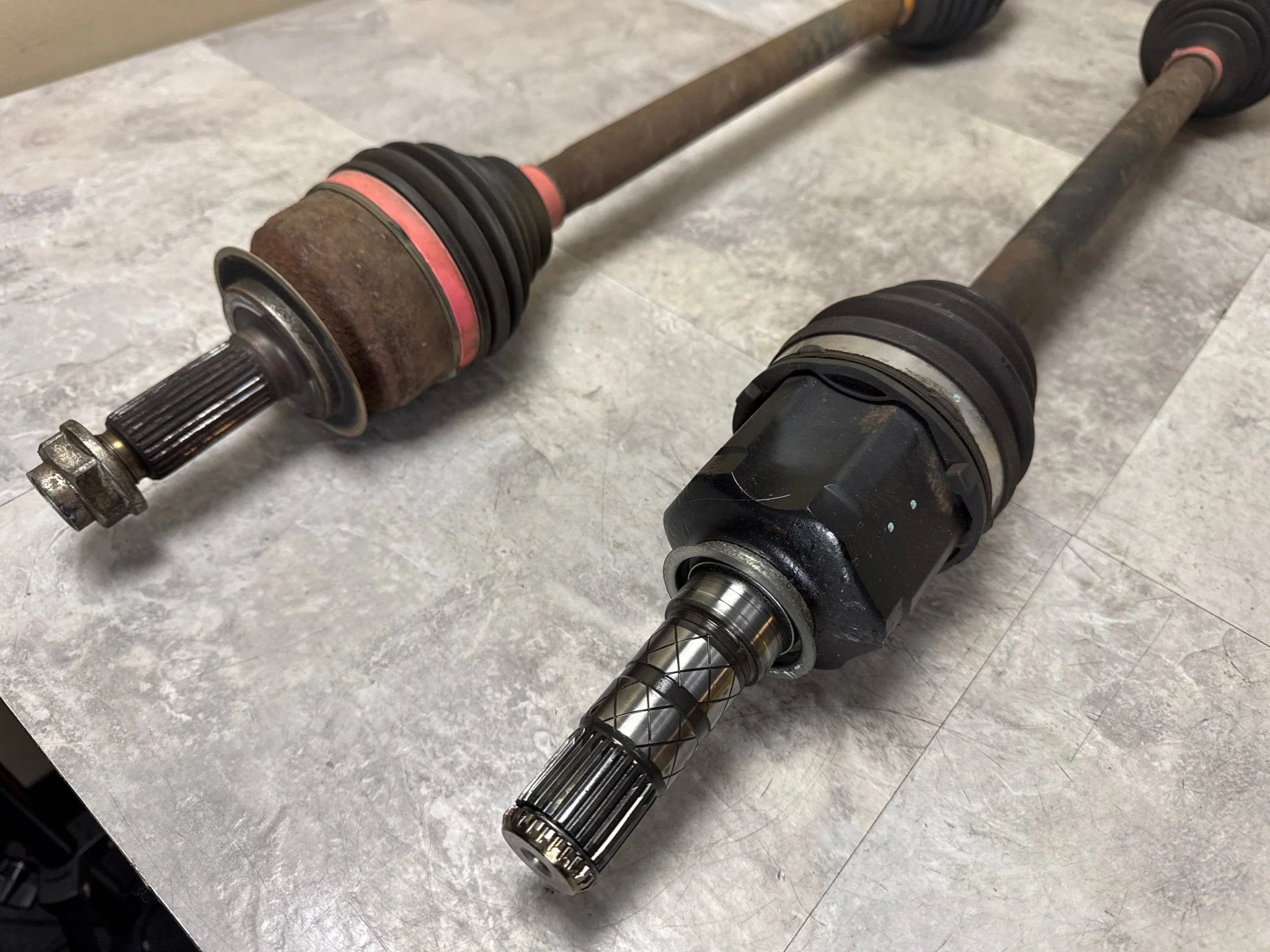 2008-2021 Subaru WRX STi Front OEM Axle Set Pair Driver Passenger RH LH Genuine K4 - Image 2