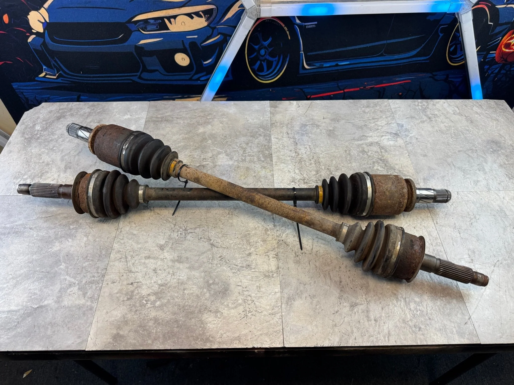 2008-2021 Subaru WRX STi OEM Front Axle Set Pair Driver Passenger RH LH Genuine K4