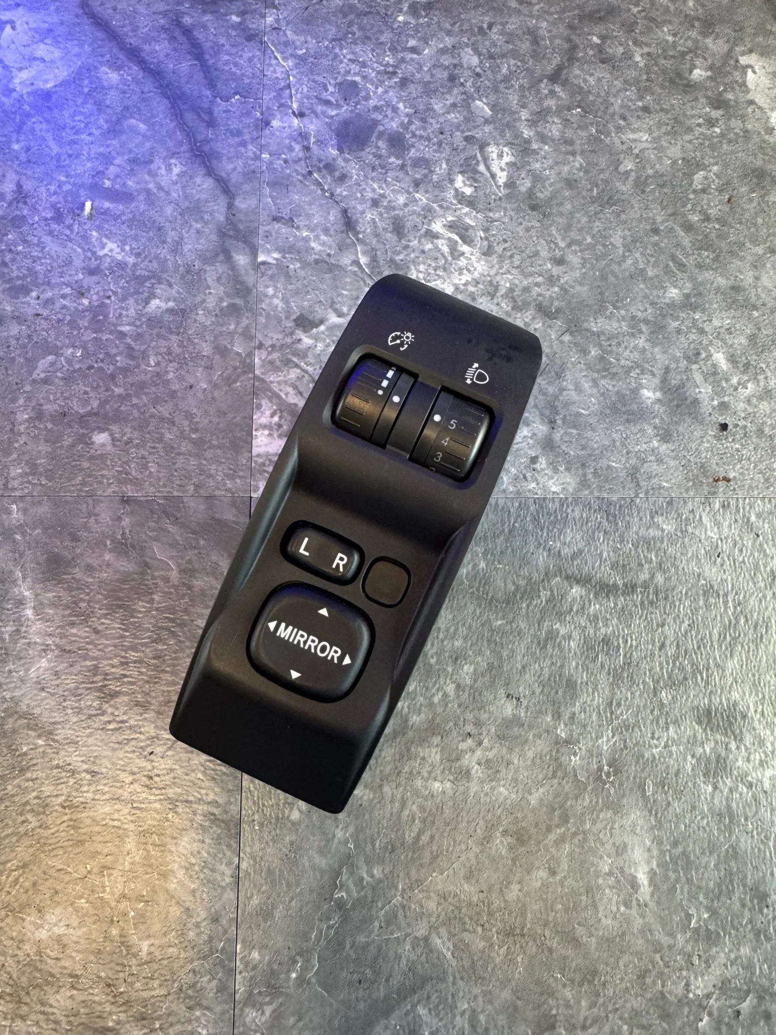 2011-2014 Subaru STi OEM Switch Panel Mirror Switch Headlamp Leveler J3
