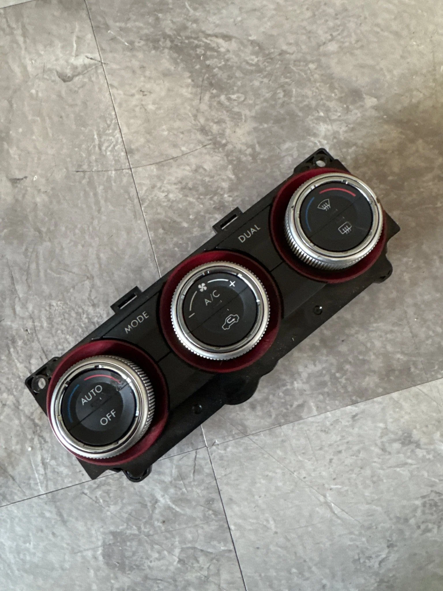 2015-2017 Subaru WRX STi Dash Climate Control J4
