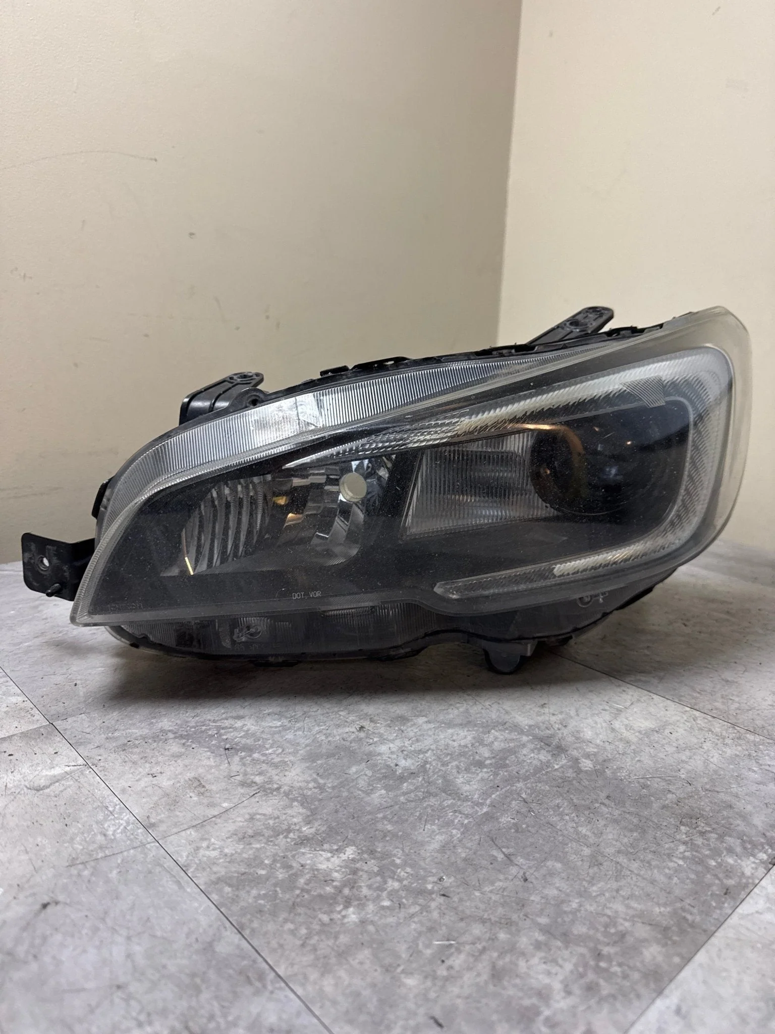 2015-2017 Subaru WRX STi LED OEM LH Driver Left Headlight Assembly - Painted C1