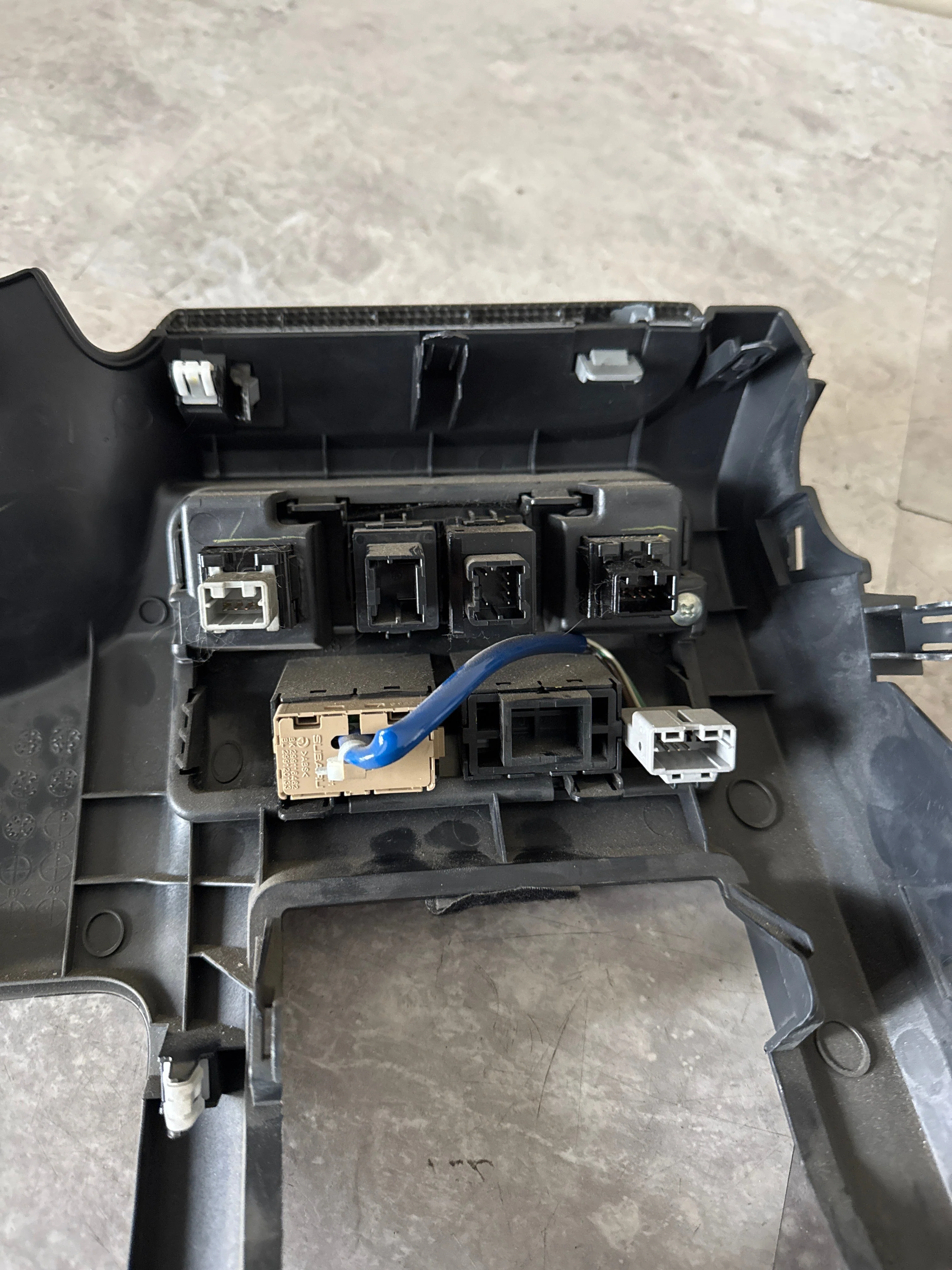 2015-2019 Subaru WRX Driver Side OEM Lower Dash Panel Trim 1162825 Buttons J3 - Image 6