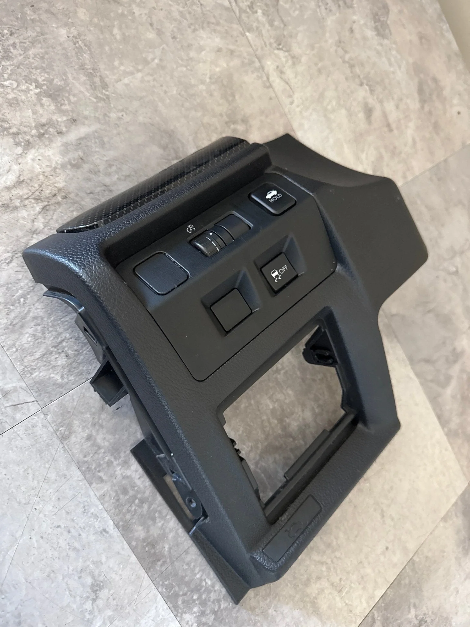 2015-2019 Subaru WRX Driver Side OEM Lower Dash Panel Trim Buttons (2) J4