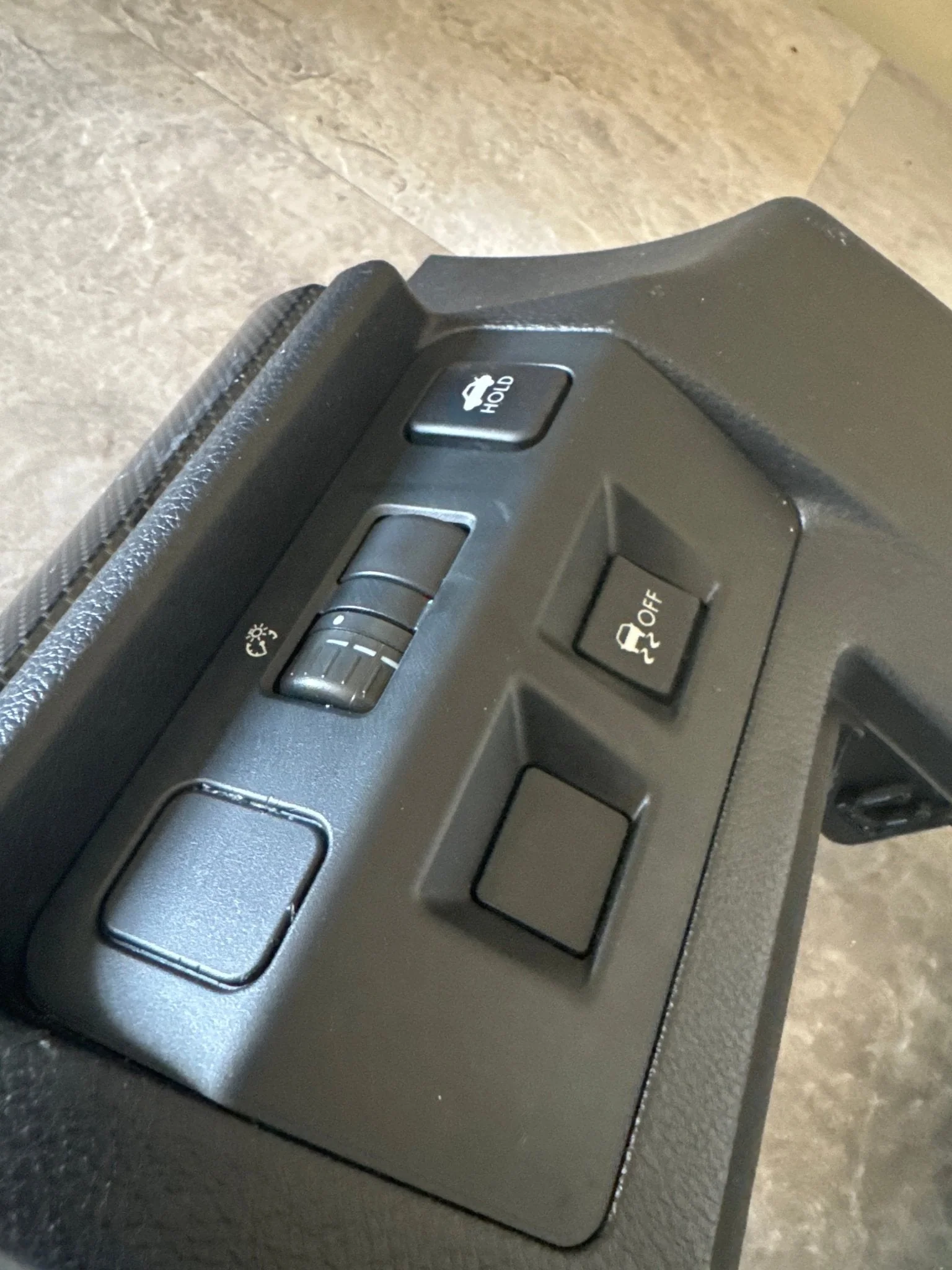2015-2019 Subaru WRX Driver Side OEM Lower Dash Panel Trim Buttons (2) J4 - Image 2
