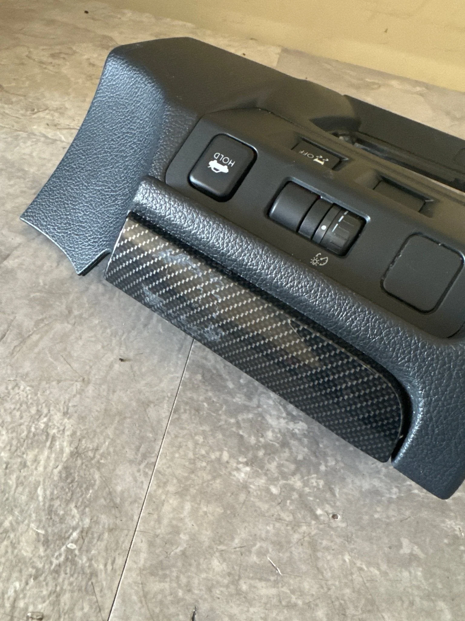2015-2019 Subaru WRX Driver Side OEM Lower Dash Panel Trim Buttons (2) J4 - Image 4