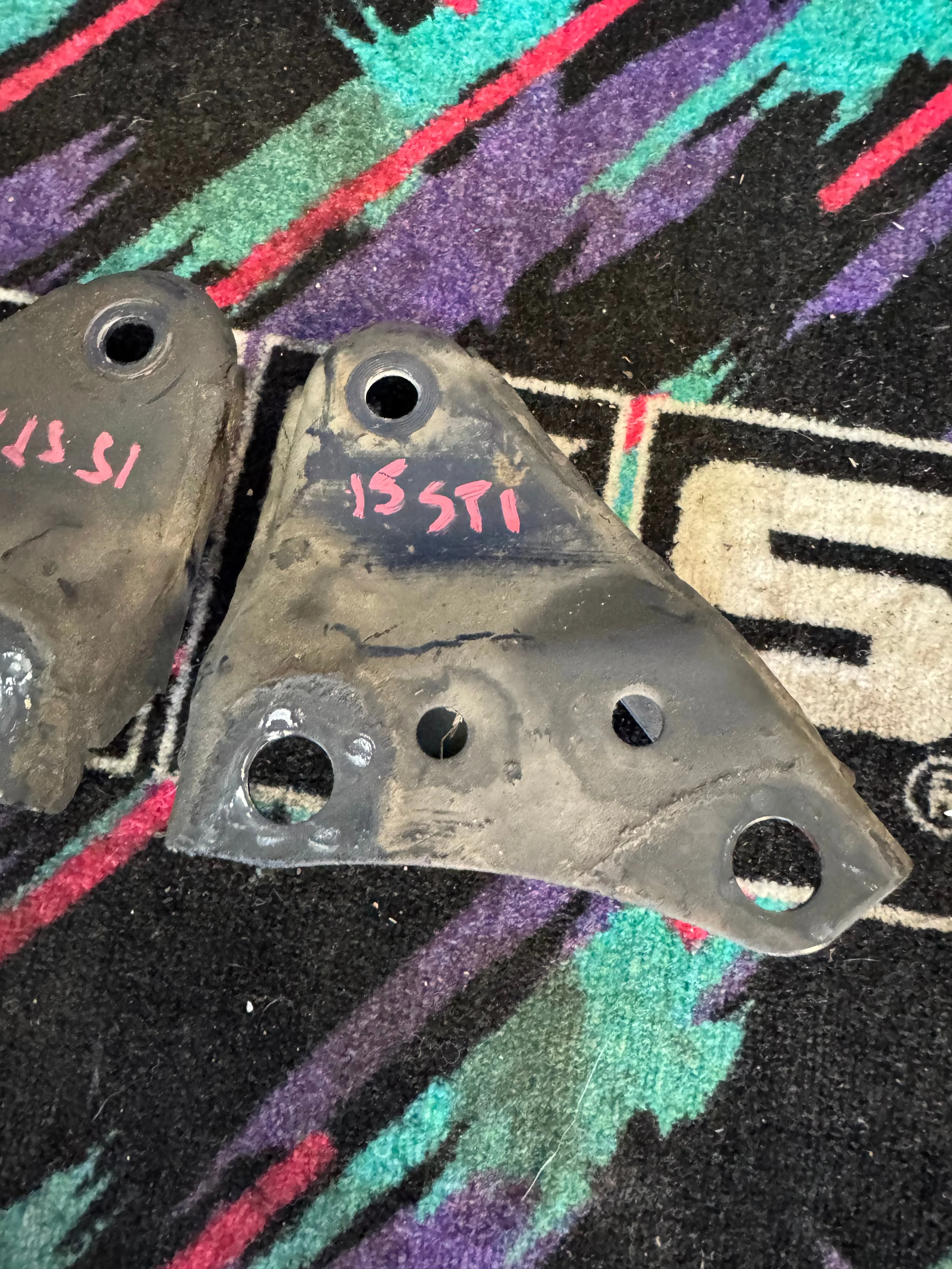 2015-2019 Subaru WRX STi Subframe OEM Bracket LH And LH Side Pair G1 - Image 6