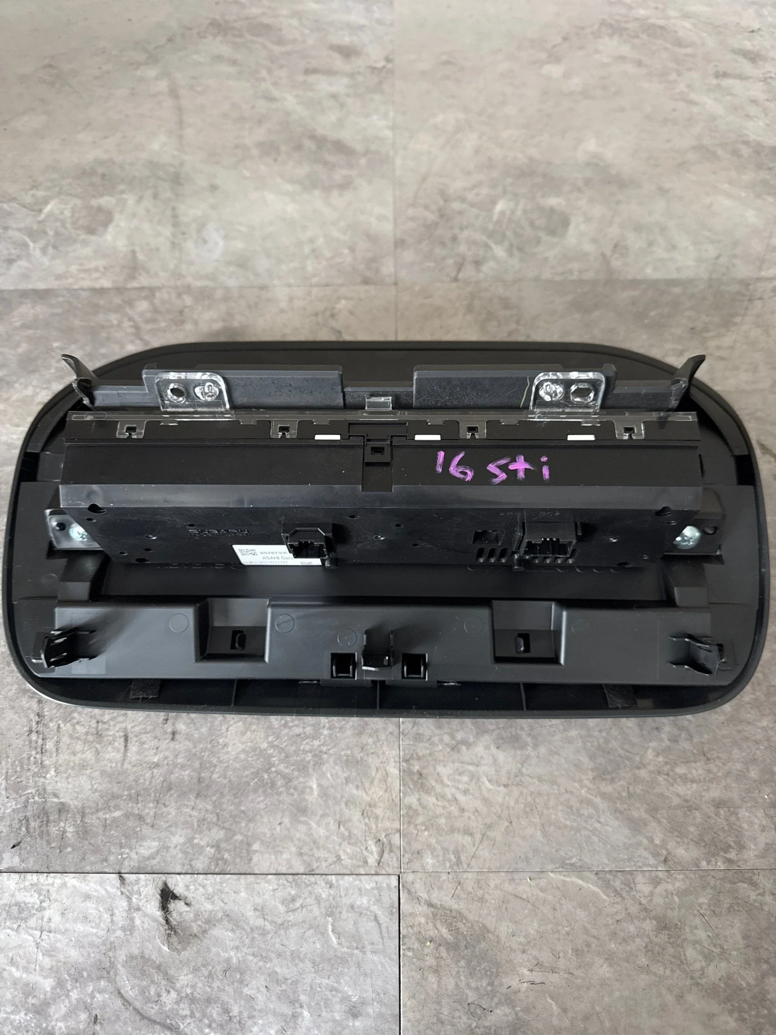 2015-2019 Subaru WRX STi Upper OEM Multifunction Info Display Screen F2 - Image 4