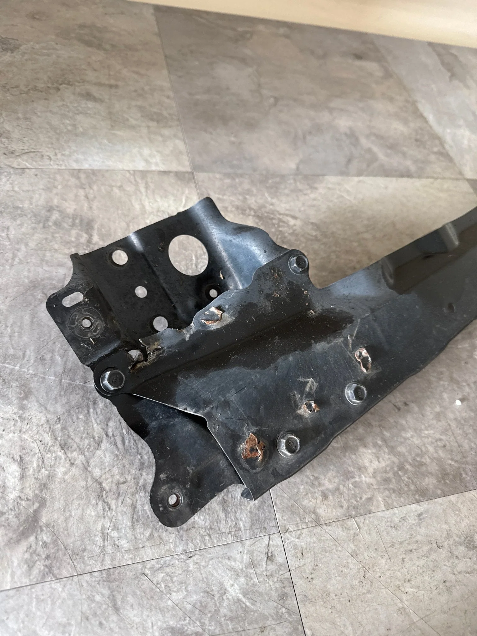 2015-2020 Subaru WRX STI Front Bumper Reinforcement Bracket I1 - Image 6