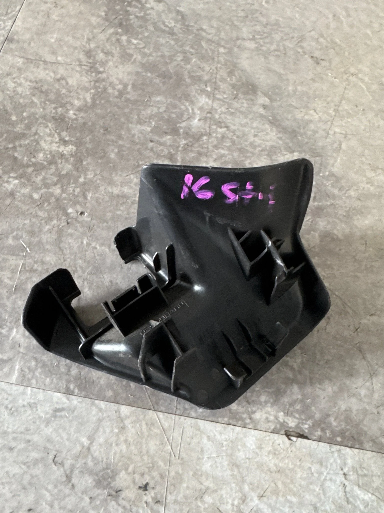 2015-2020 Subaru WRX STi OEM Front LH Drivers Side Seat Rail Track Cover J3 - Image 4