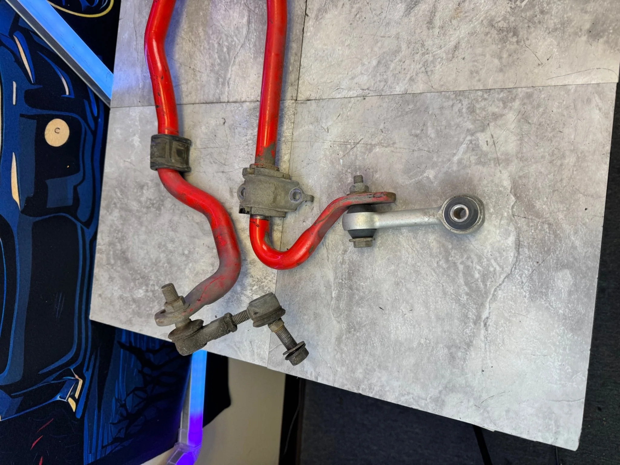 2015-2021 Subaru STI Eibach Front And Rear Swaybars With Whiteline And Adjustable Links Kit / P6 - Image 2
