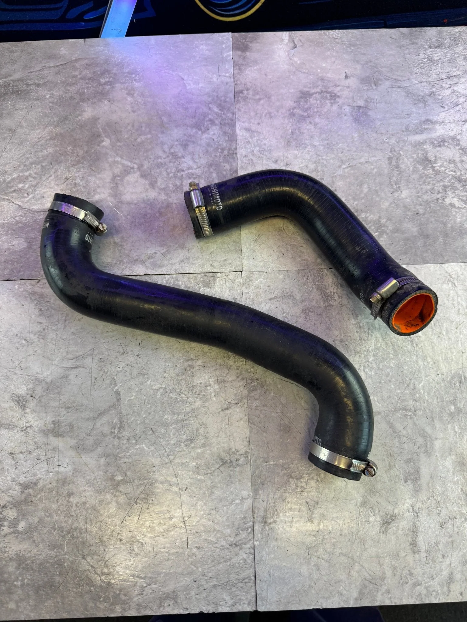 2015-2021 Subaru STi Mishimoto Upper And Lower Radiator Hose Black Set G4